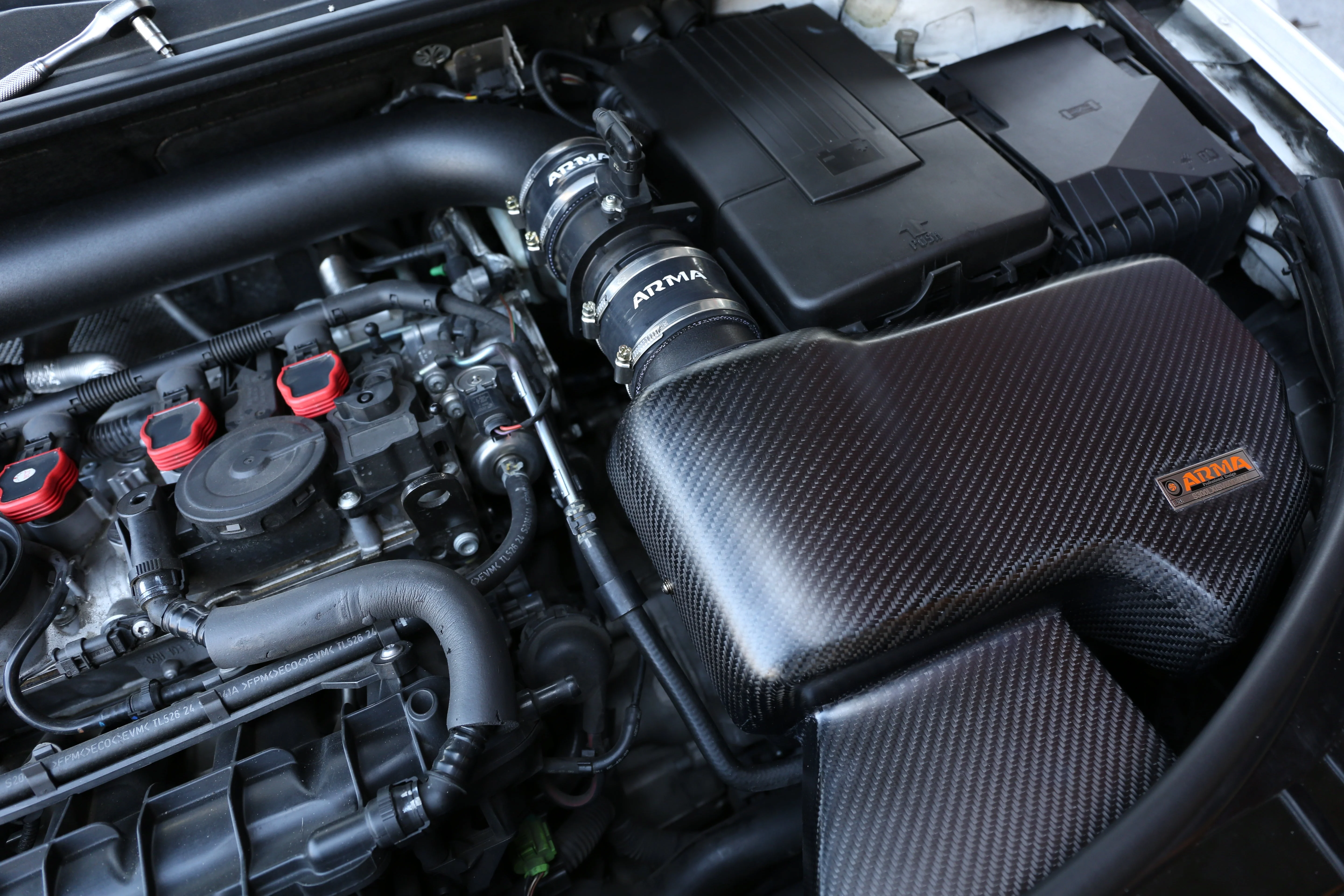 ARMASPEED Audi A3 | 8P | Carbon Fiber Cold Air Intake - Image 2
