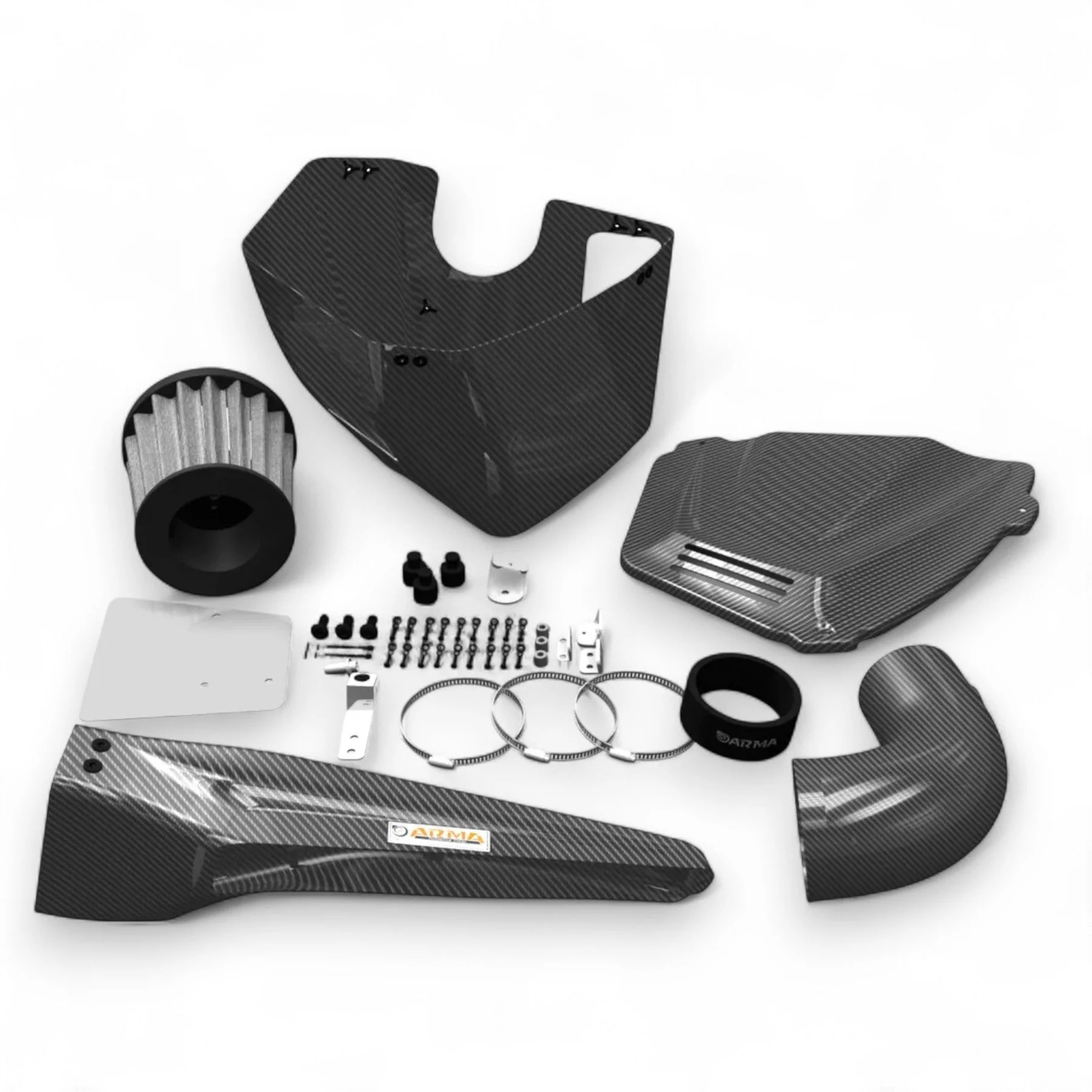 ARMASPEED Audi A4 | B9 / B9.5 2.0T | Carbon Fiber Cold Air Intake - Image 2