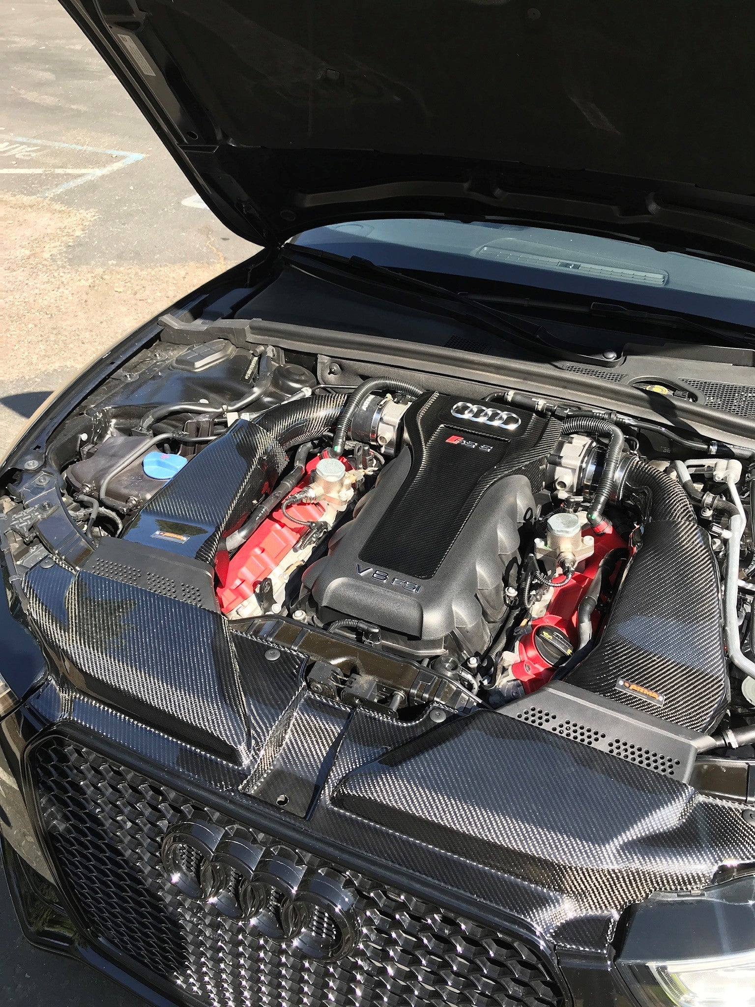 ARMASPEED Audi RS4 / RS5 | B8 / B8.5 | Carbon Fiber Cold Air Intake - Image 4