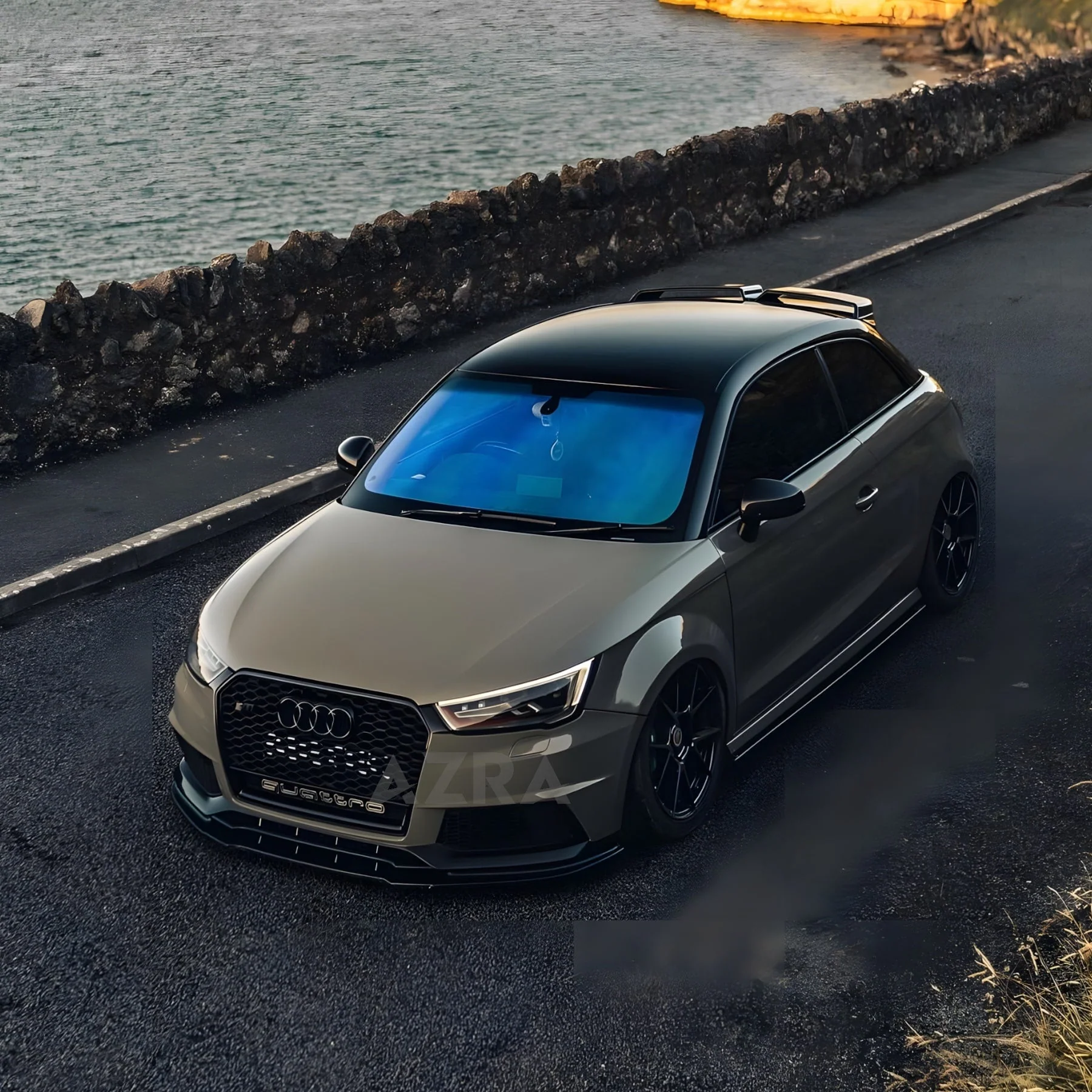 AZRA Audi A1 | 8X | RS Style Customizable Honeycomb Front Grille | 2010 - 2014 - Image 9