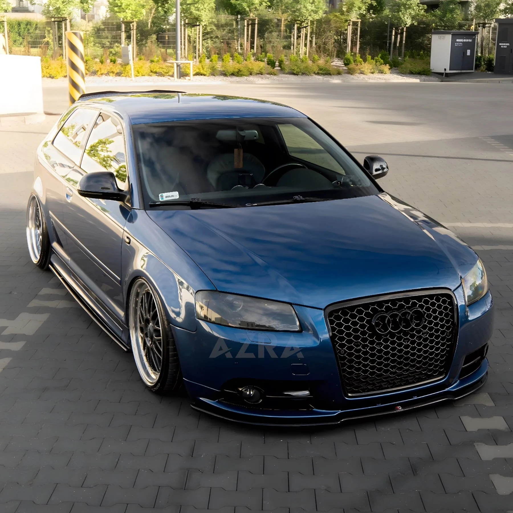 AZRA Audi A3 / S3 | 8P | RS Style Customizable Honeycomb Front Grille | 2003 - 2008 - Image 7
