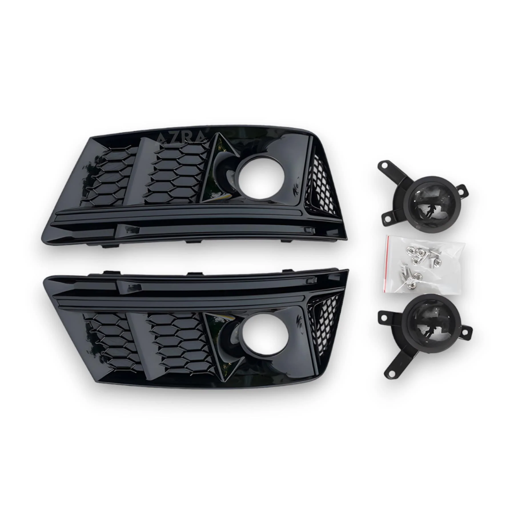 AZRA Audi A4 / S4 | B9 | RS Style Customizable Honeycomb Front Grille | 2016 - 2019 - Image 6