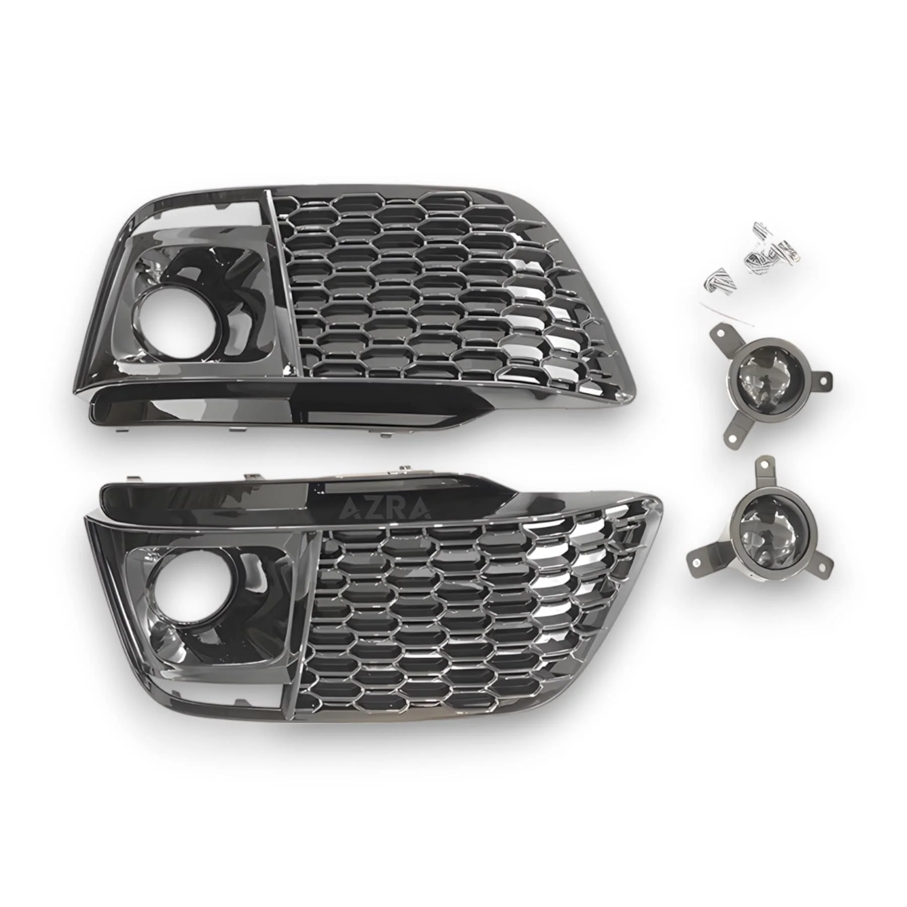AZRA Audi Q5 / SQ5 | RS Style Customizable Honeycomb Front Grille | 2017 - 2020 - Image 5