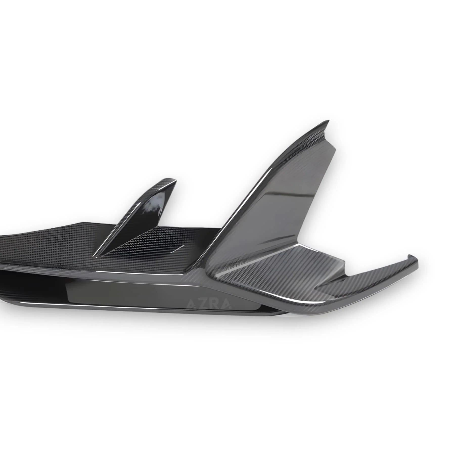 AZRA Audi R8 | 4S | Carbon Fiber V2 Aggressive Front Lip | 2019 - 2024 - Image 4