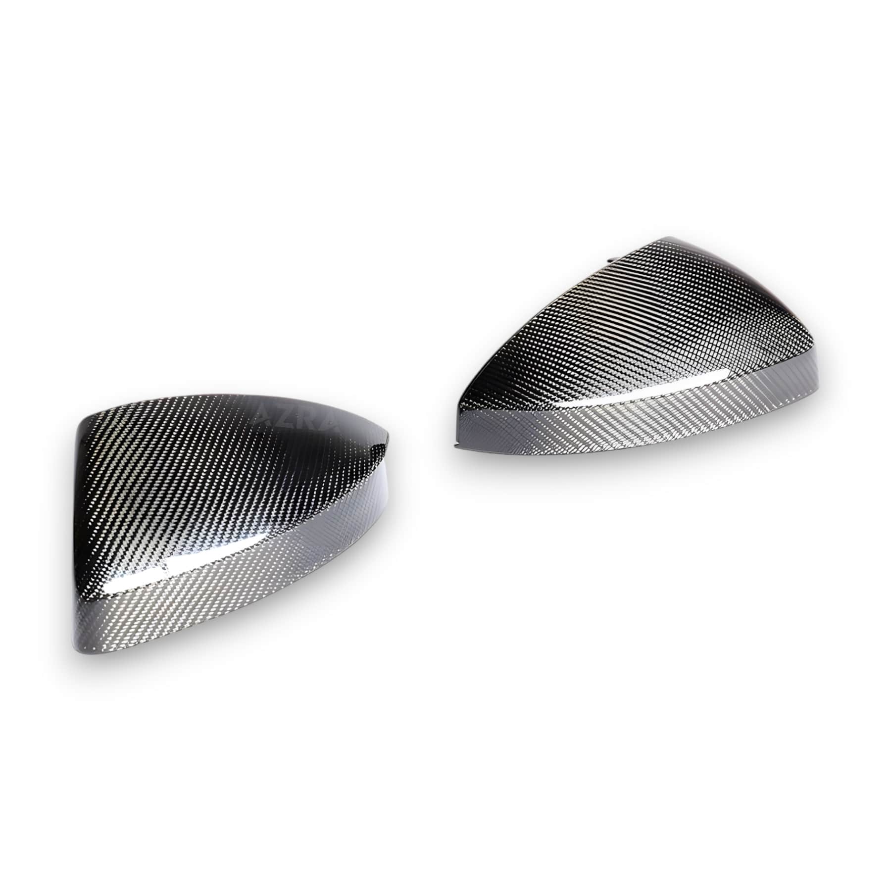 AZRA Audi TT / TTS / TT RS / R8 | 4S/8S | Carbon Fiber Mirror Caps | 2014 - 2024 - Image 2