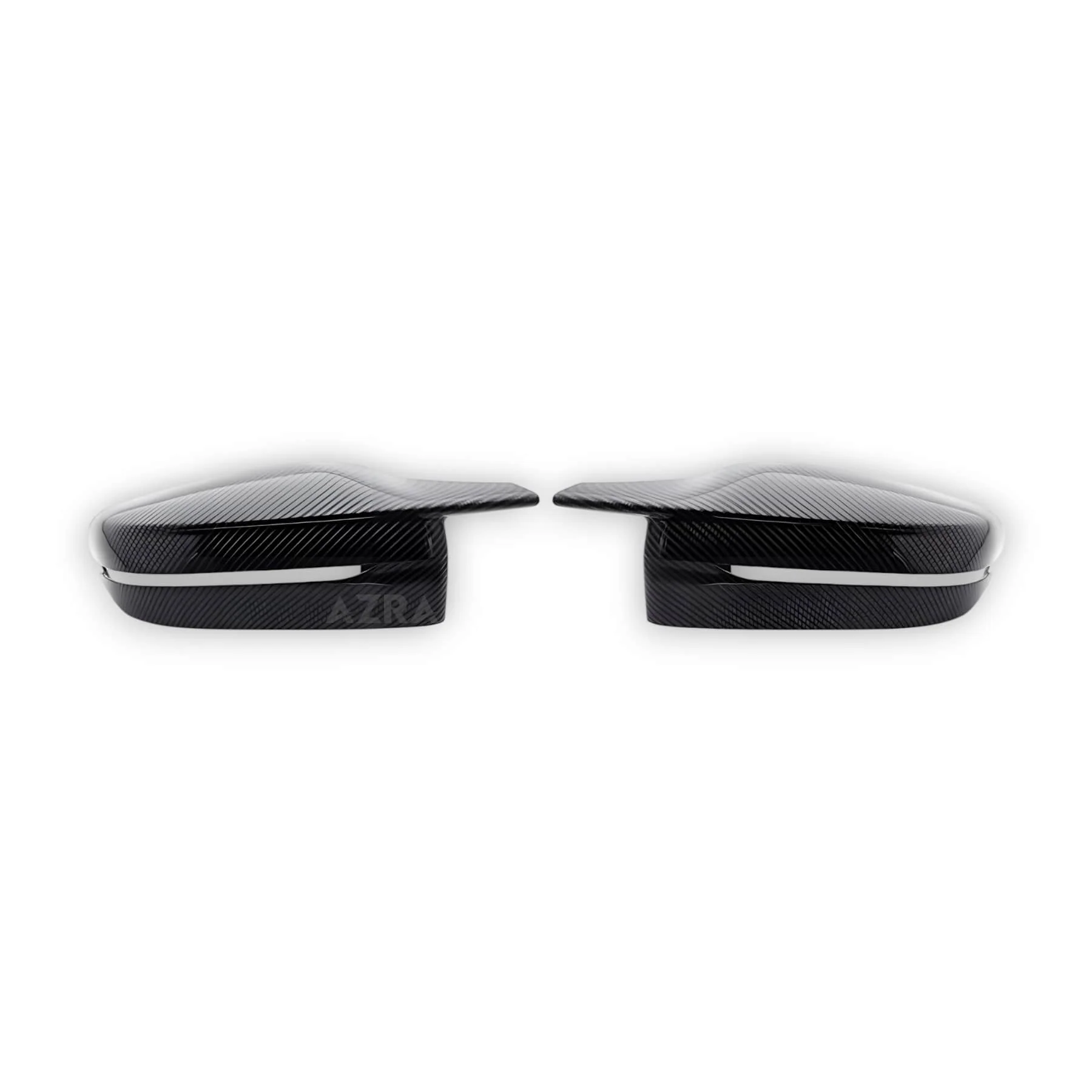 AZRA BMW 2 / 3 / 4 / 5 / 7 / 8 Series | G1X / G2X / G3X / G4X | Gloss Black / Carbon Print Mirror Caps | 2017 - 2023 - Image 8