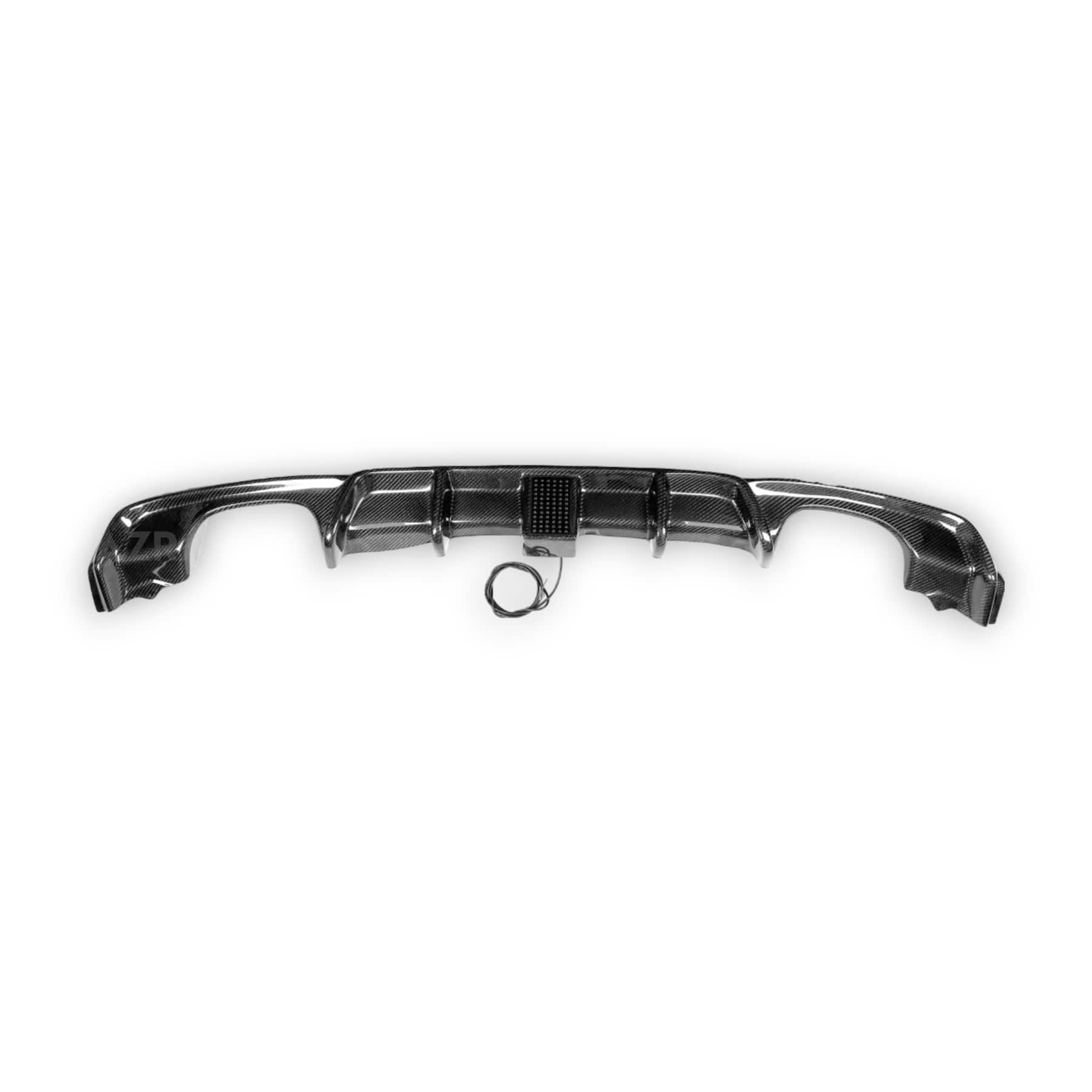 AZRA BMW 3 Series | F30 | Carbon Fiber LED Rear Diffuser | 2011 - 2019 - Image 12