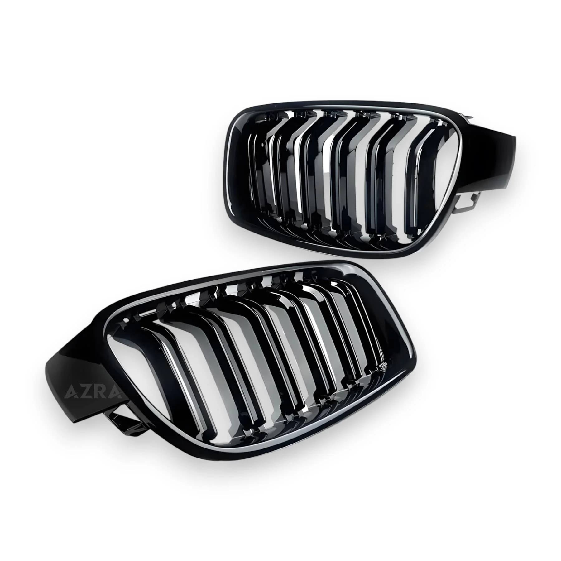 AZRA BMW 3 Series | F30 / F31 / F35 | Gloss Black Front Grilles | 2012 - 2019 - Image 3