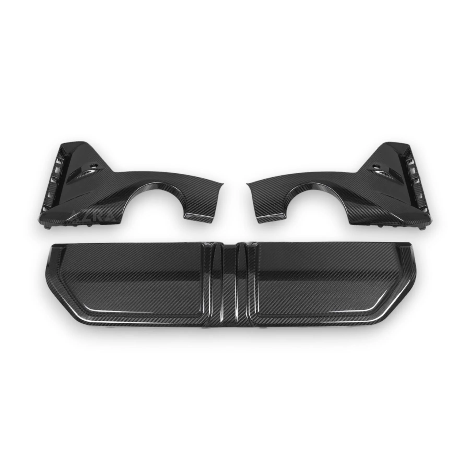 AZRA BMW 3 Series LCI | G20 / G21 | Carbon Fiber Rear Diffuser | 2022+ - Image 3