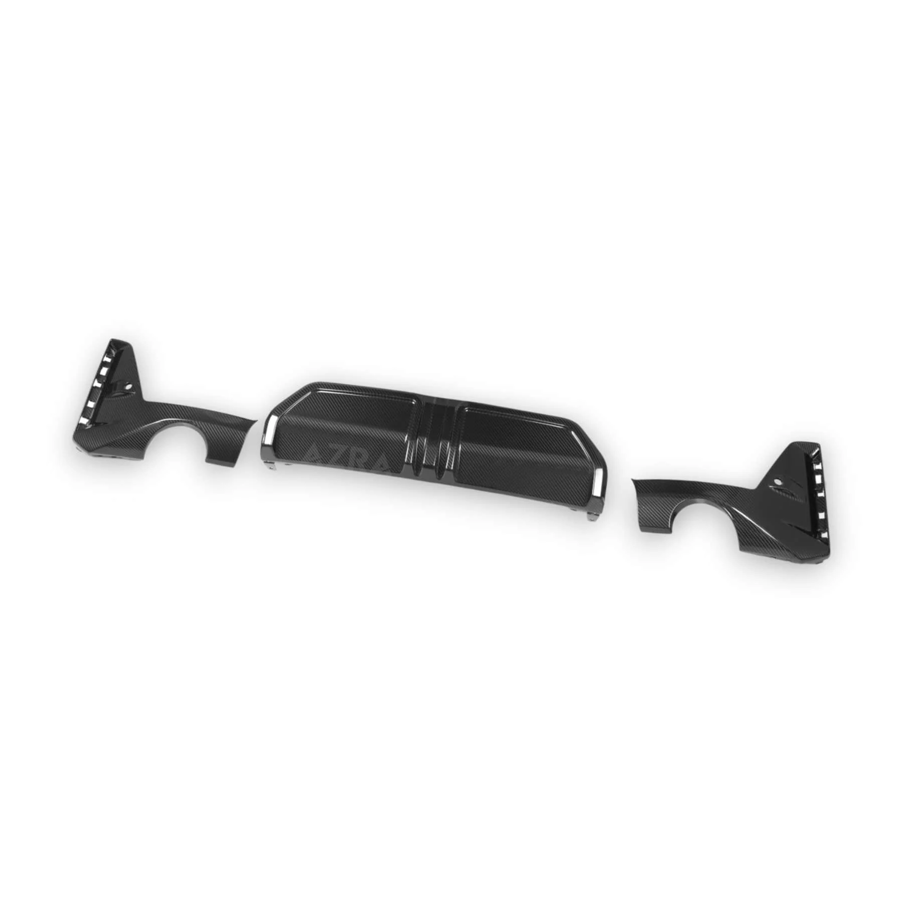 AZRA BMW 3 Series LCI | G20 / G21 | Carbon Fiber Rear Diffuser | 2022+ - Image 4