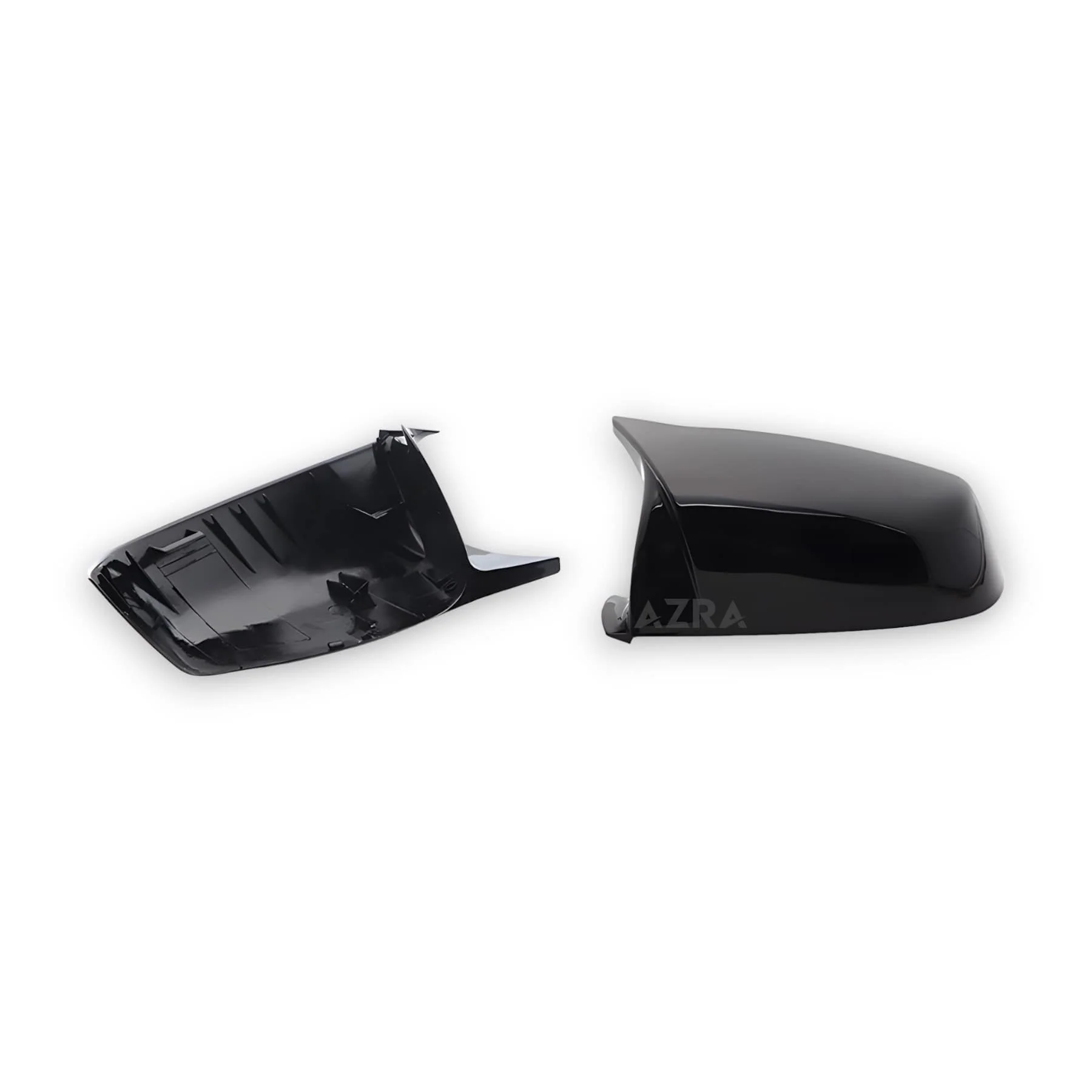 AZRA BMW 5 / 6 / 7 Series | F0X / F1X | Gloss Black / Carbon Print Mirror Caps | 2008 - 2017 - Image 7
