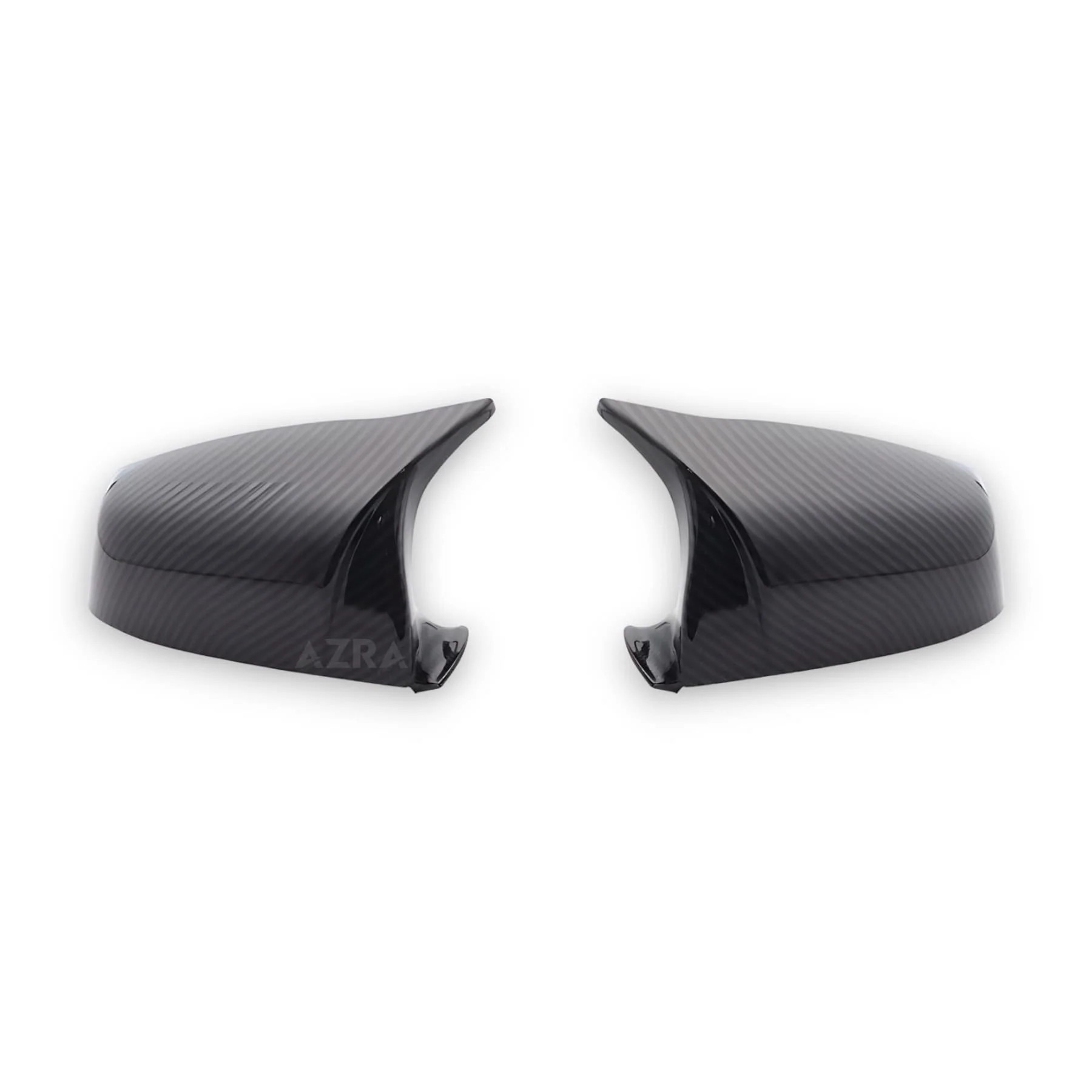 AZRA BMW 5 / 6 / 7 Series | F0X / F1X | Gloss Black / Carbon Print Mirror Caps | 2008 - 2017 - Image 8