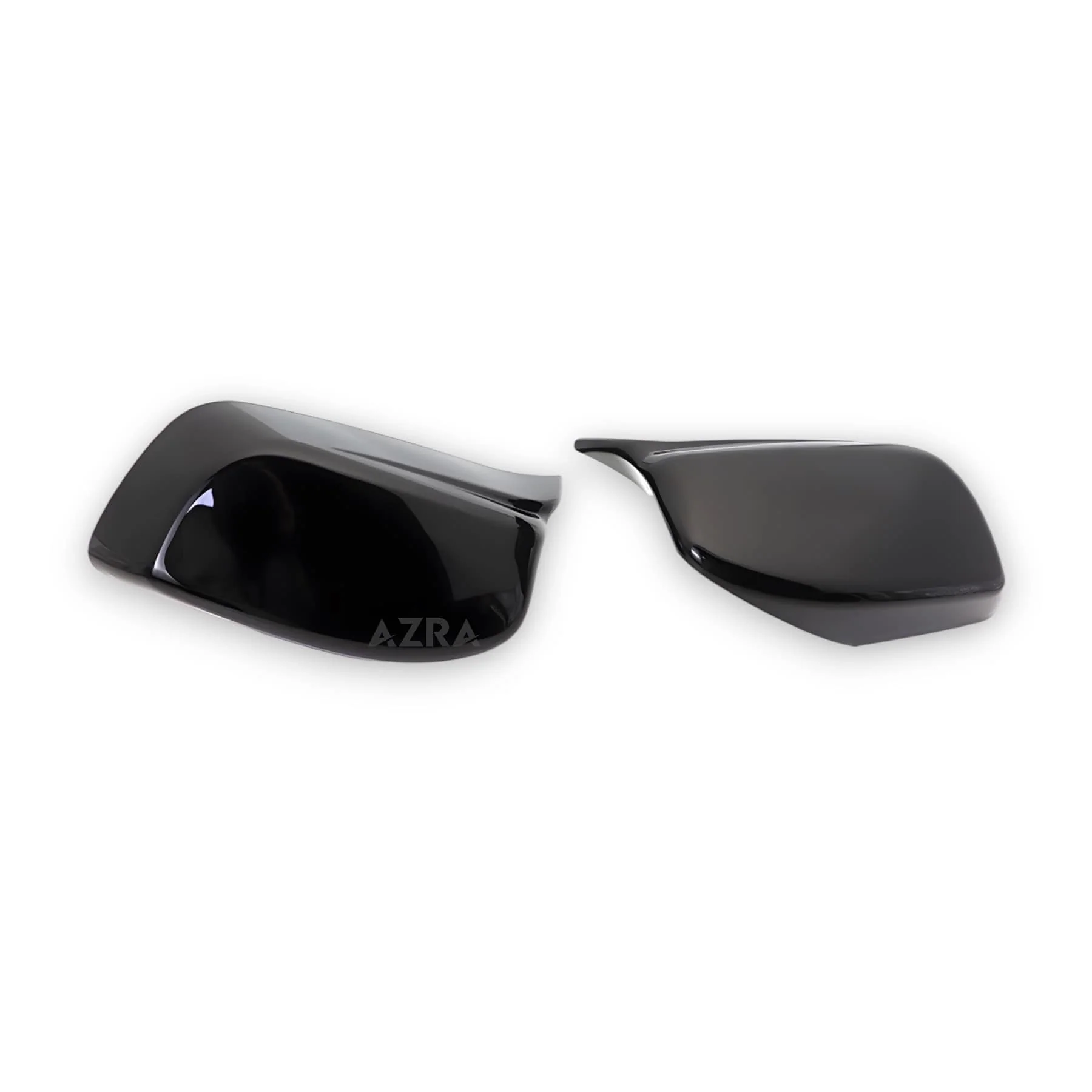 AZRA BMW 5 / 6 Series | E60 / E61 / E63 / E64 | Gloss Black / Carbon Print Mirror Caps | 2003 - 2010 - Image 8