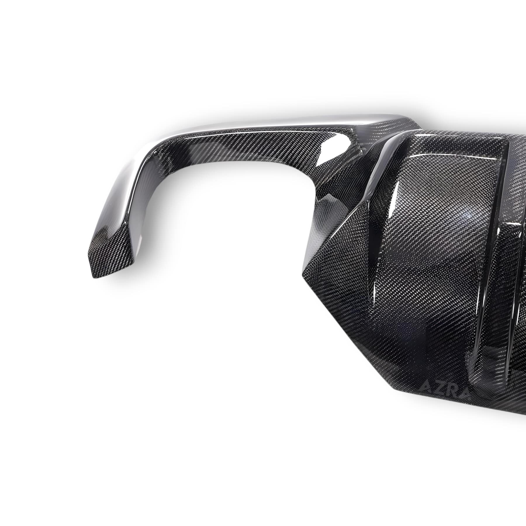 AZRA BMW 5 Series | F10 M-Sport | Carbon Fiber LED Rear Diffuser | 2010 - 2017 - Image 4