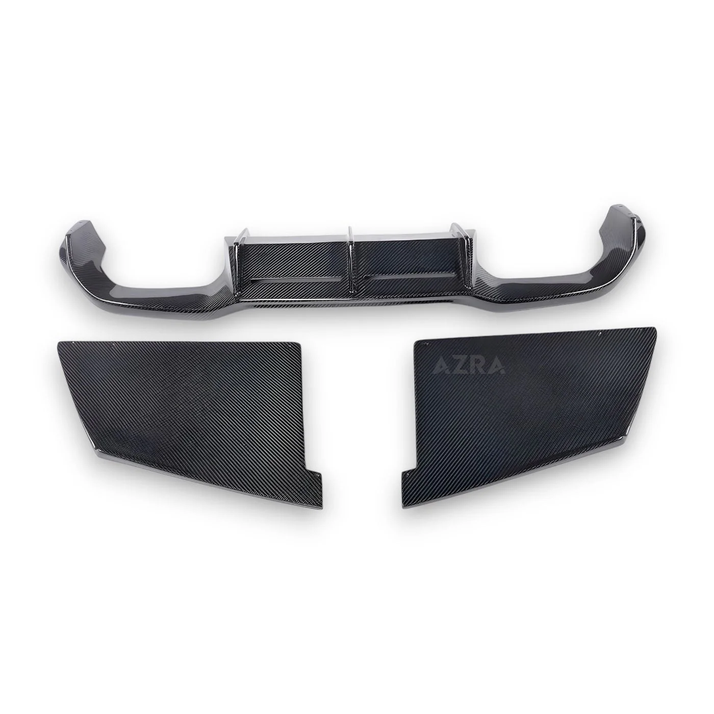 AZRA BMW M2/M2C | F87 | Aggressive Carbon Fiber Rear Diffuser | 2016 - 2021 - Image 4