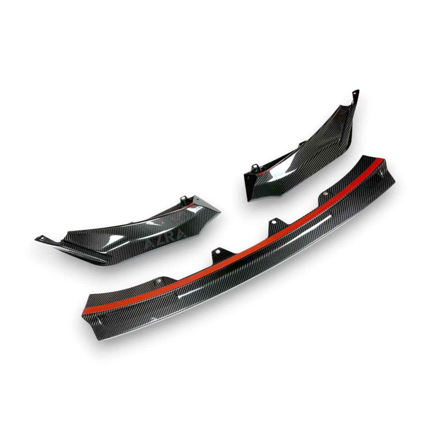 AZRA BMW M3/M4 | G80/G81/G82/G83 | Aggressive Carbon Fiber 'V' Front Lip Splitter | 2020 - 2025 - Image 10