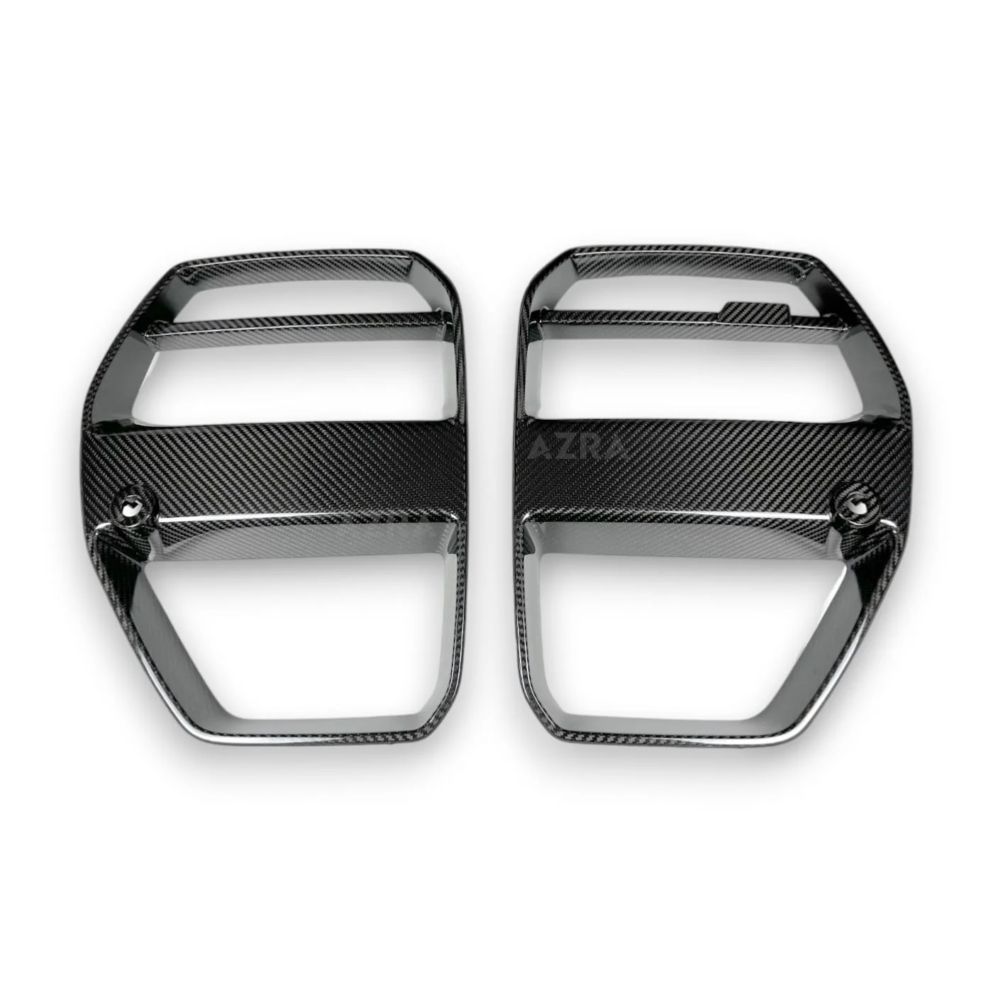 AZRA BMW M3/M4 | G80/G81/G82/G83 | Carbon Fiber 'V' Grille | 2020 - 2025 - Image 6