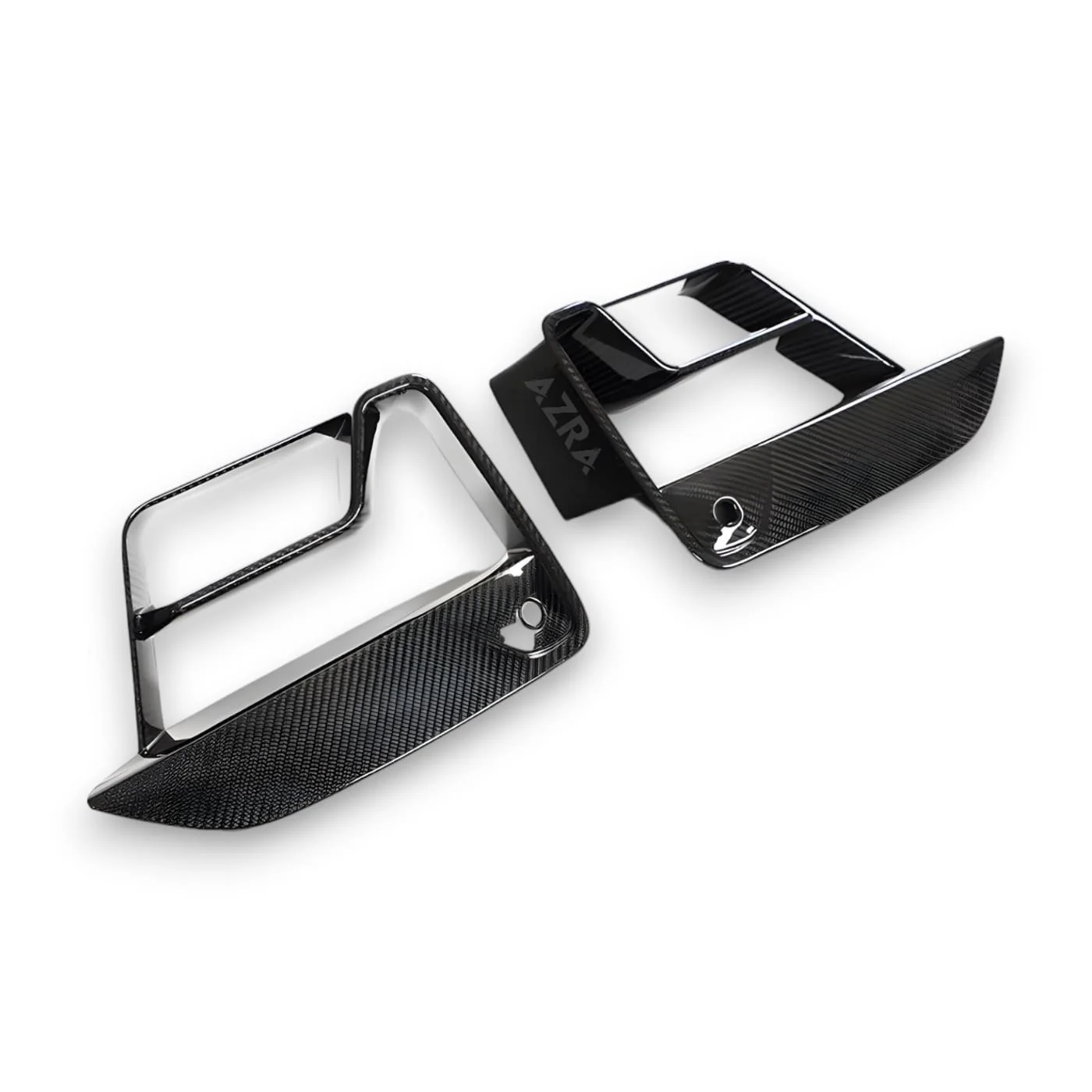 AZRA BMW M5 LCI | F90 | Carbon Fiber Fog Light Covers | 2021 - 2023 - Image 4