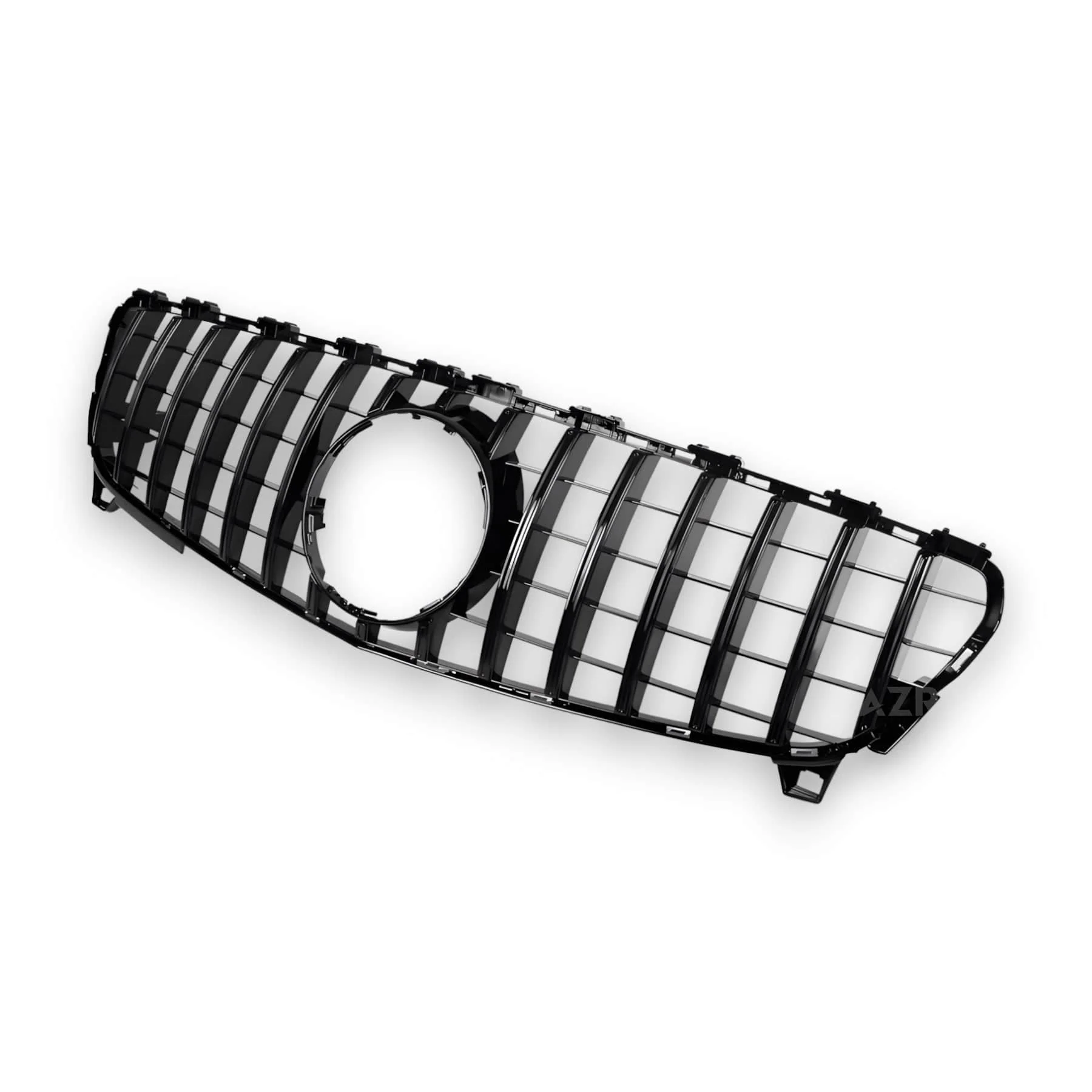 AZRA Mercedes-Benz A Class / A45 | W176 | AMG GT Panamericana Gloss Black / Chrome Front Grille | 2016 - 2018 - Image 5