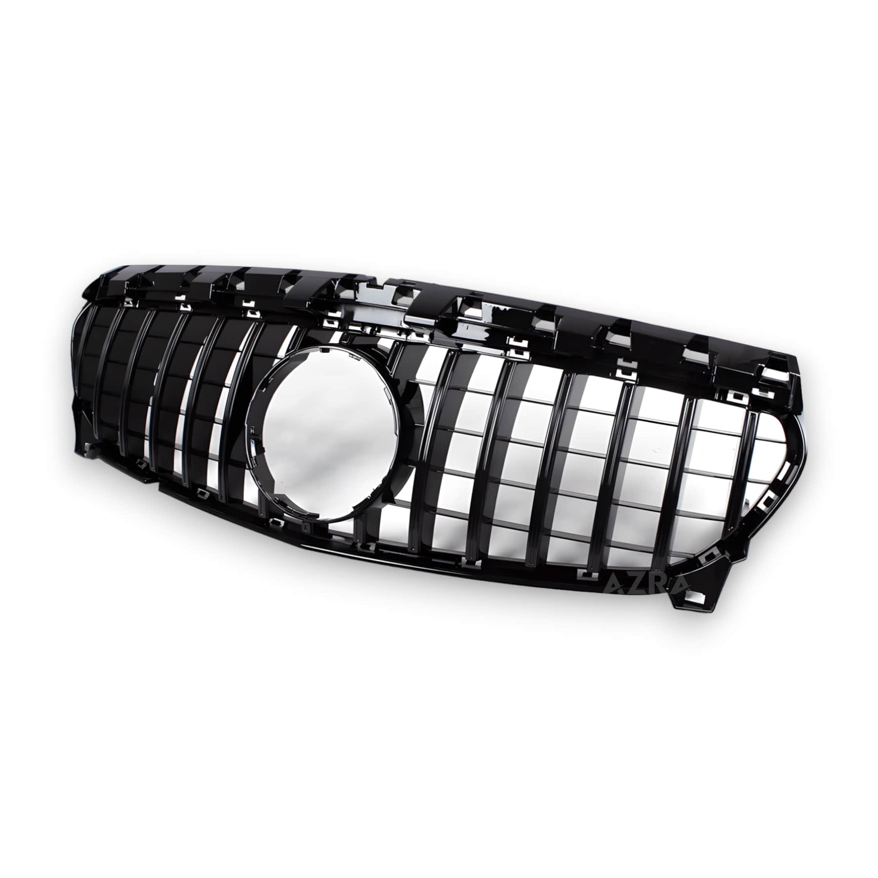AZRA Mercedes-Benz CLA Class / CLA45 | C117 / X117 | AMG GT Panamericana Gloss Black / Chrome Front Grille | 2014 - 2019 - Image 6