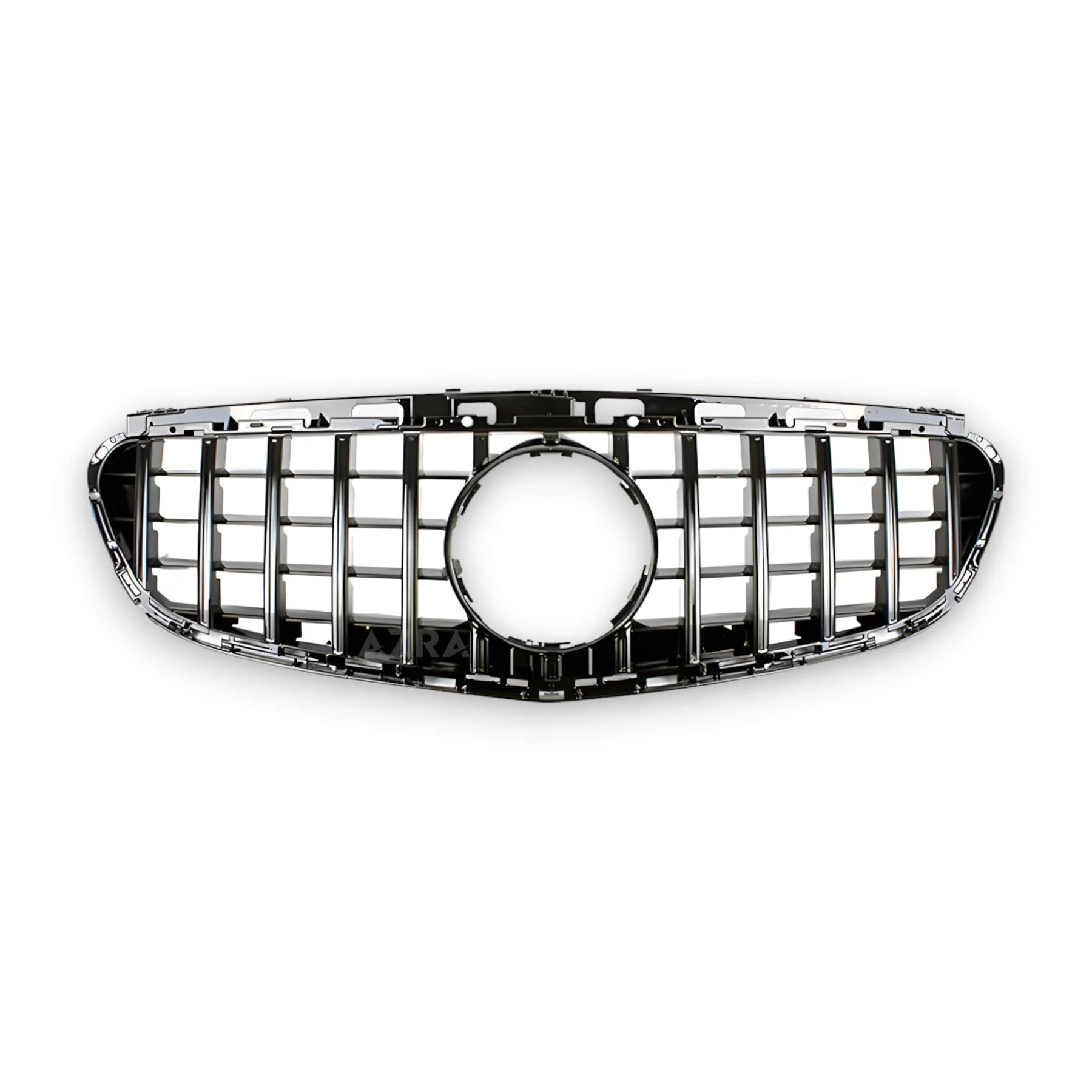 AZRA Mercedes-Benz E Class / E63 / E63s | W212 | AMG GT Panamericana Gloss Black / Chrome Front Grille | 2013 - 2016 - Image 3