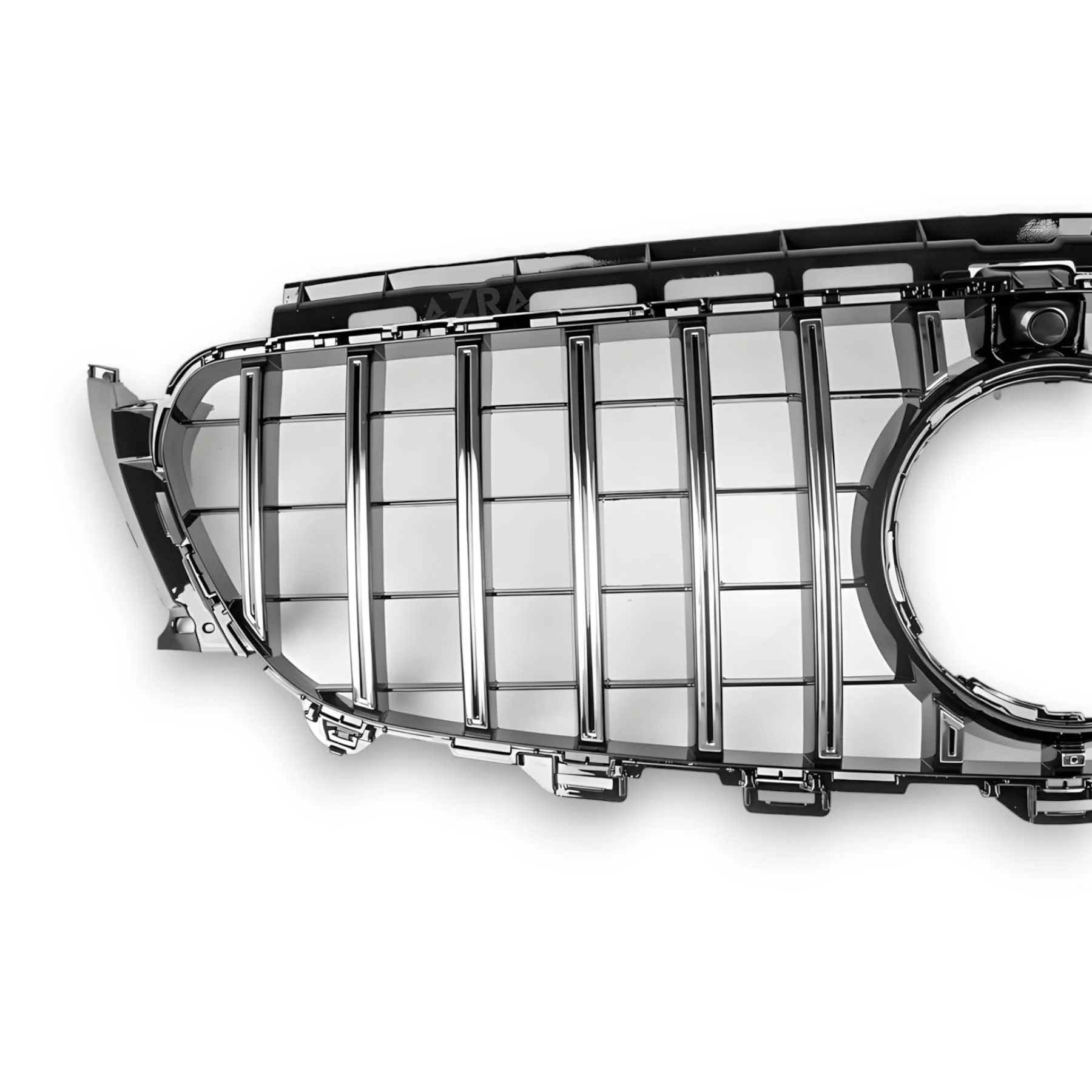 AZRA Mercedes-Benz E Class / E63 / E63s | W213 / C238 | AMG GT Panamericana Gloss Black / Chrome Front Grille | 2016 - 2020 - Image 11
