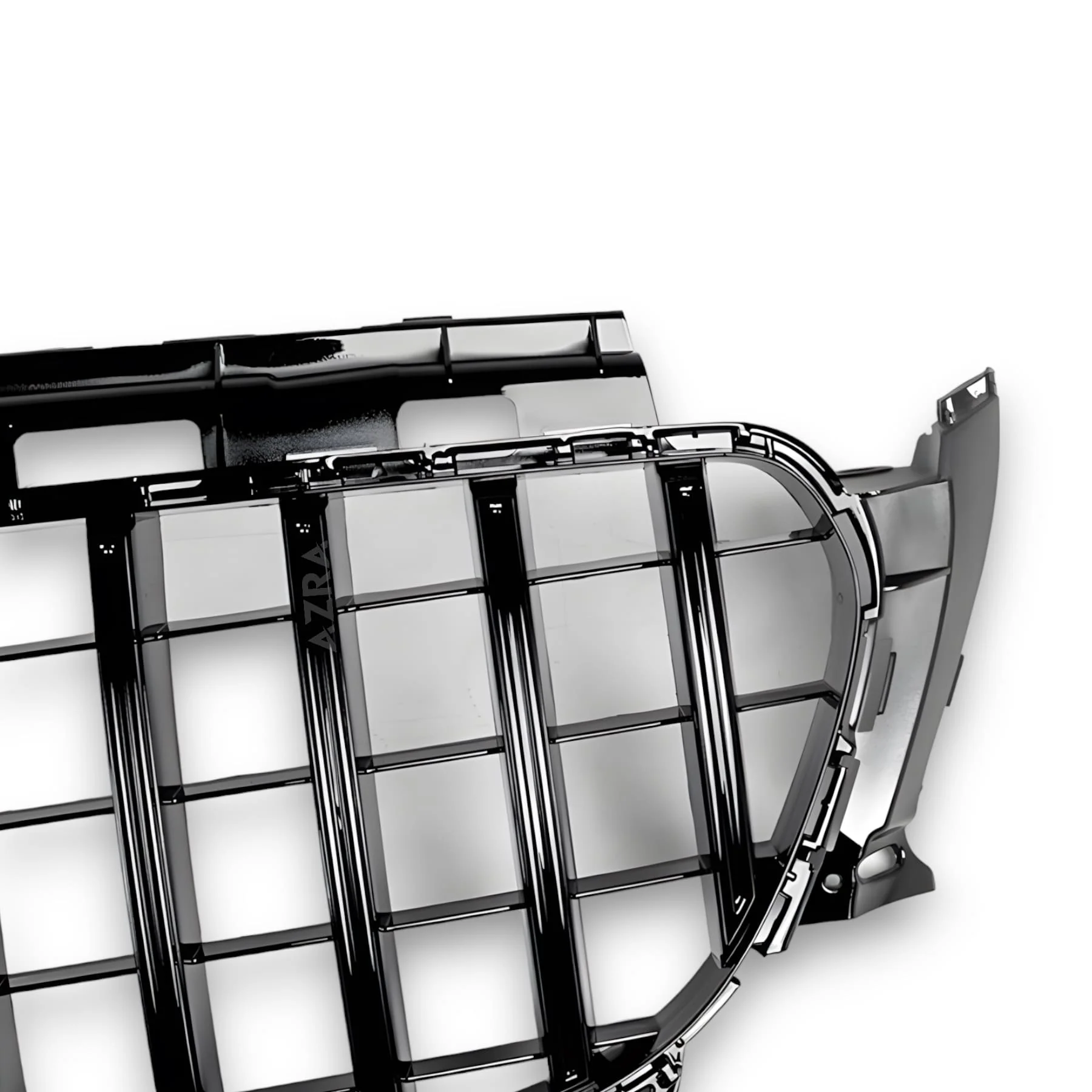 AZRA Mercedes-Benz E Class / E63 / E63s | W213 / C238 | AMG GT Panamericana Gloss Black / Chrome Front Grille | 2016 - 2020 - Image 5