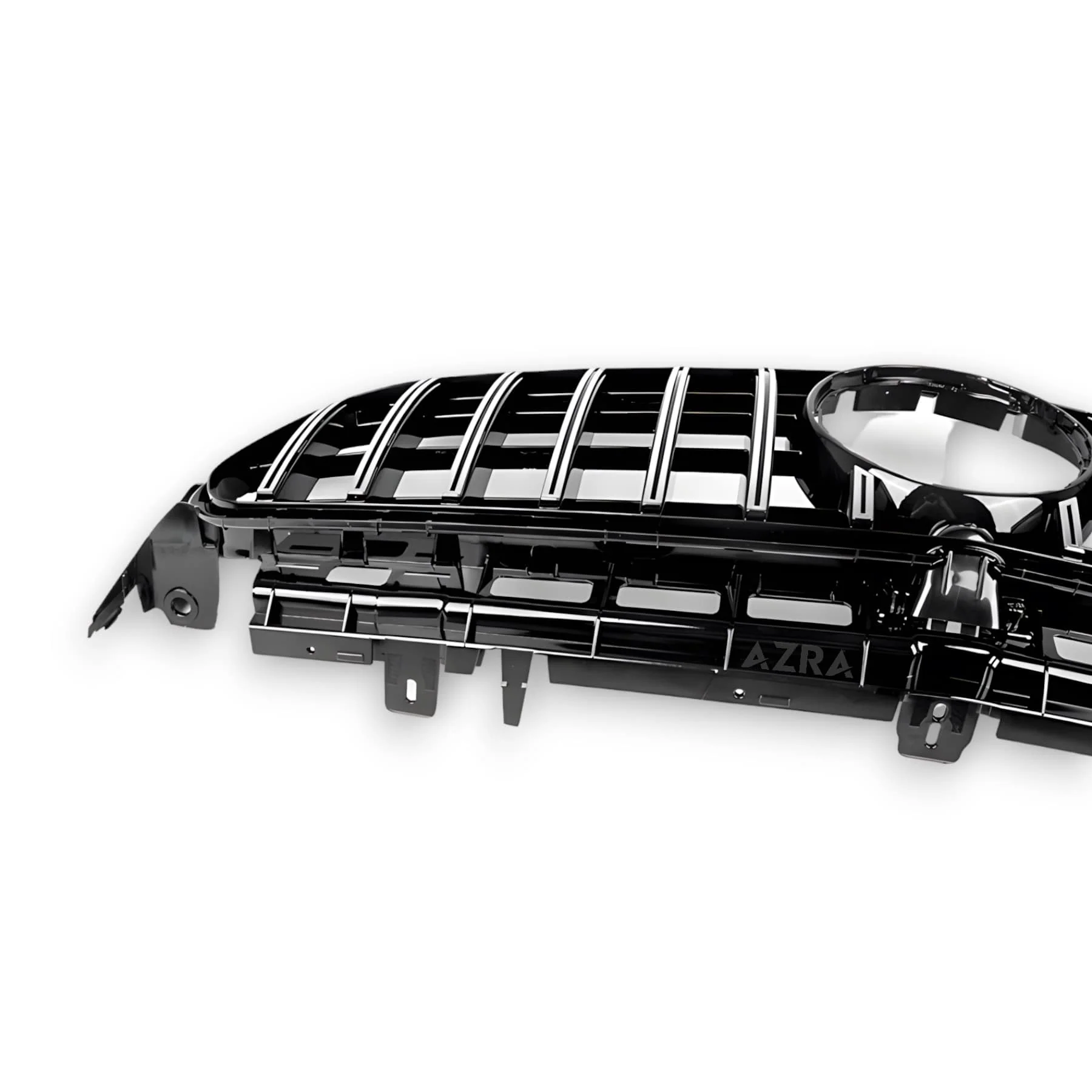 AZRA Mercedes-Benz E Class / E63 / E63s | W213 / C238 | AMG GT Panamericana Gloss Black / Chrome Front Grille | 2016 - 2020 - Image 9