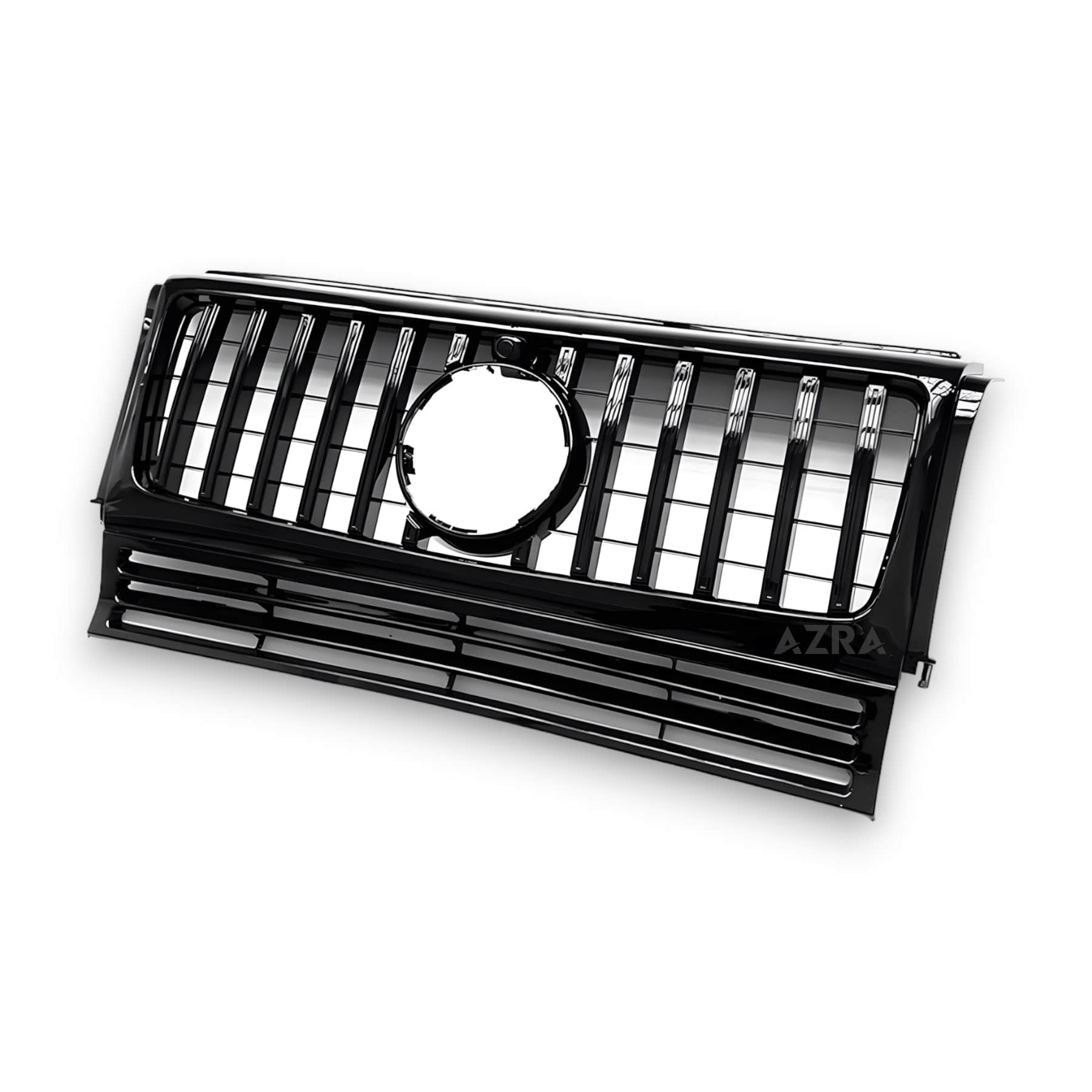 AZRA Mercedes-Benz G Class / G63 / G65 | W463 | AMG GT Panamericana Gloss Black / Chrome Front Grille | 1998 - 2018 - Image 3