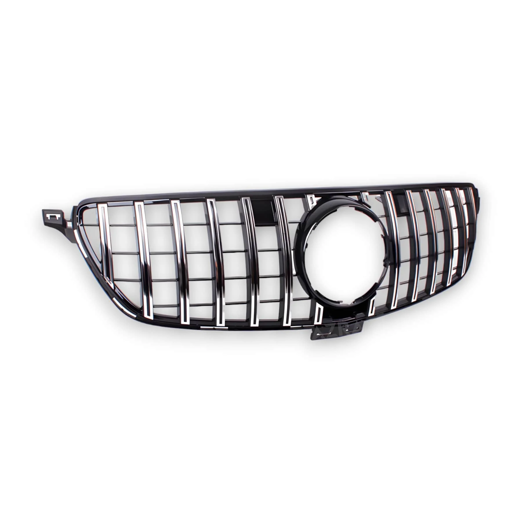 AZRA Mercedes-Benz GLE Class / GLE63 / GLE63s | W292/C292 | AMG GT Panamericana Gloss Black / Chrome Front Grille | 2015 - 2019 - Image 2
