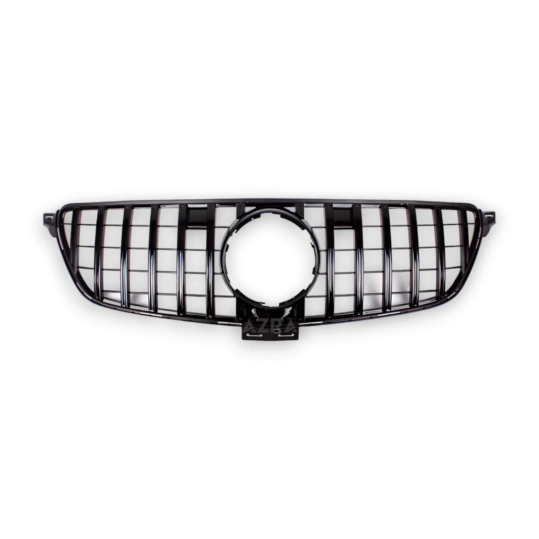 AZRA Mercedes-Benz GLE Class / GLE63 / GLE63s | W292/C292 | AMG GT Panamericana Gloss Black / Chrome Front Grille | 2015 - 2019 - Image 8