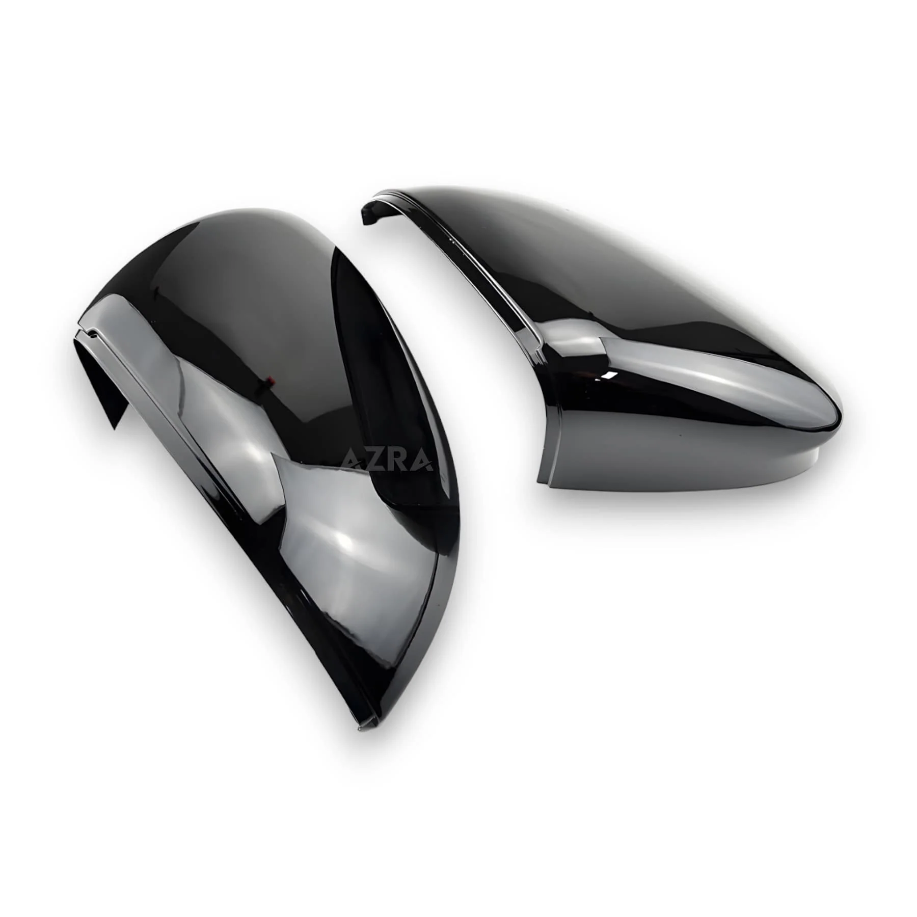 AZRA Volkswagen Golf Mk8 | Gloss Black / Carbon Print Mirror Caps - Image 7