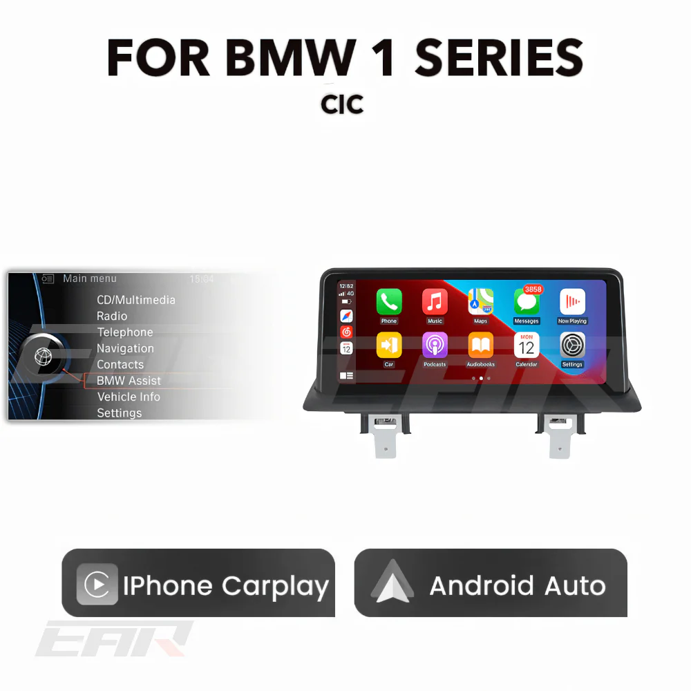 BMW iDrive 8 Android 13.0 1 Series (E81/E82/E87/E88) Multimedia 10.25"/12.3" Touchscreen Display + Built-In Wireless Carplay & Android Auto | 2004 - 2012 | LHD/RHD - Image 7