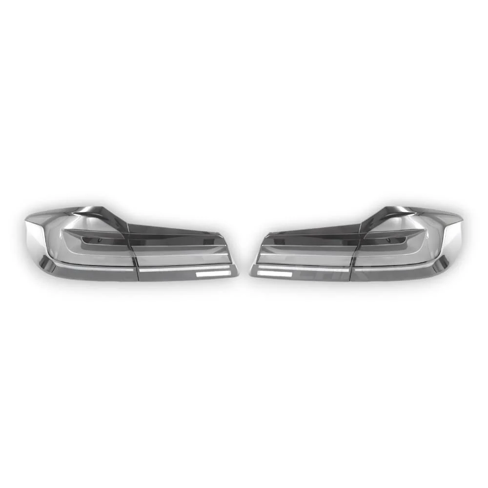 BMW 5 Series & M5 F90, G30 & G38 Clear White Style OLED Sequential Tail Lights - Image 5