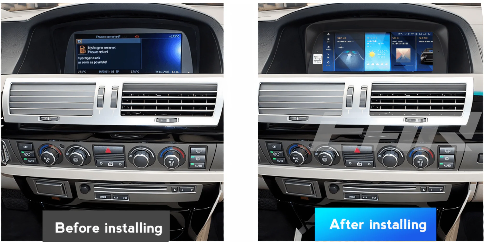 BMW iDrive 8 Android 13.0 7 Series (E65) Multimedia 10.25" Touchscreen Display + Built-In Wireless Carplay & Android Auto | 2001 - 2008 | LHD/RHD - Image 3