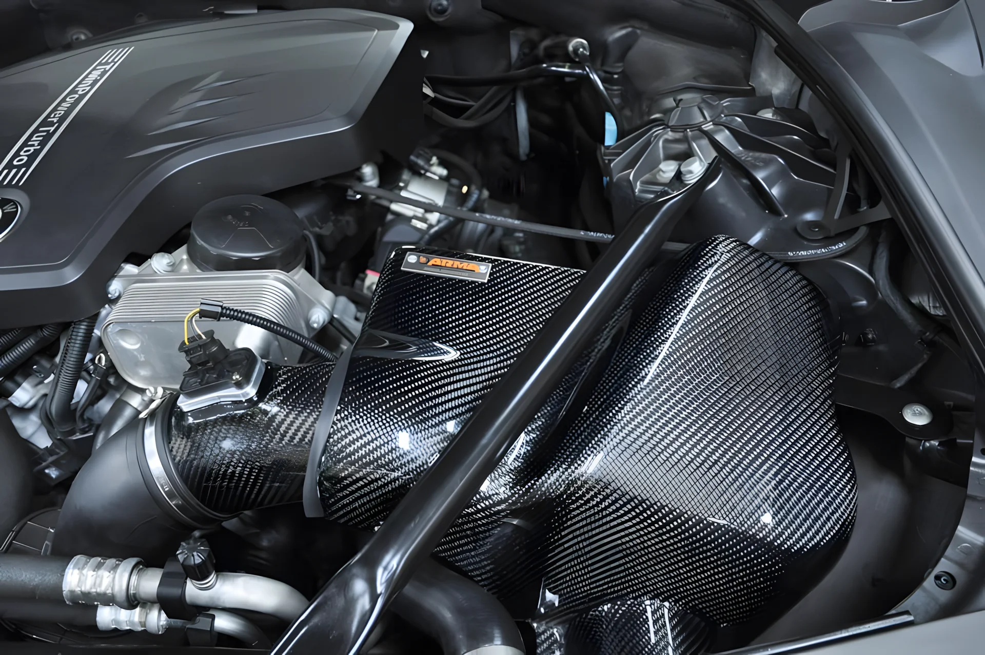 ARMASPEED BMW 5 Series | F10 | 528i Carbon Fiber Cold Air Intake - Image 2