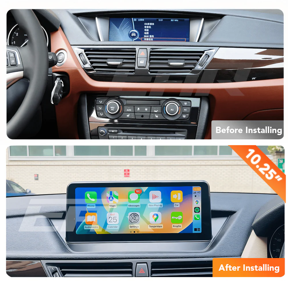 BMW iDrive 8 Android 13.0 X1 (E84) Multimedia 10.25" Touchscreen Display + Built-In Wireless Carplay & Android Auto | 2009 - 2015 | LHD/RHD - Image 3