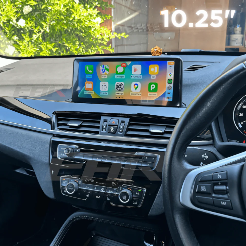 BMW iDrive 8 Android 13.0 X1 (F48) Multimedia 10.25"/12.3" Touchscreen Display + Built-In Wireless Carplay & Android Auto | 2016 - 2021 | LHD/RHD - Image 3