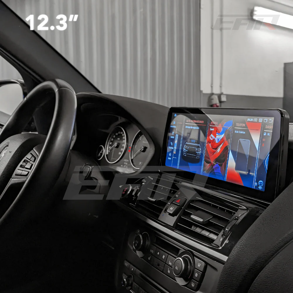 BMW iDrive 8 Android 13.0 X3 & X4 (F25/F26) Multimedia 8.8"/12.3" Touchscreen Display + Built-In Wireless Carplay & Android Auto | 2010+ | LHD/RHD - Image 4