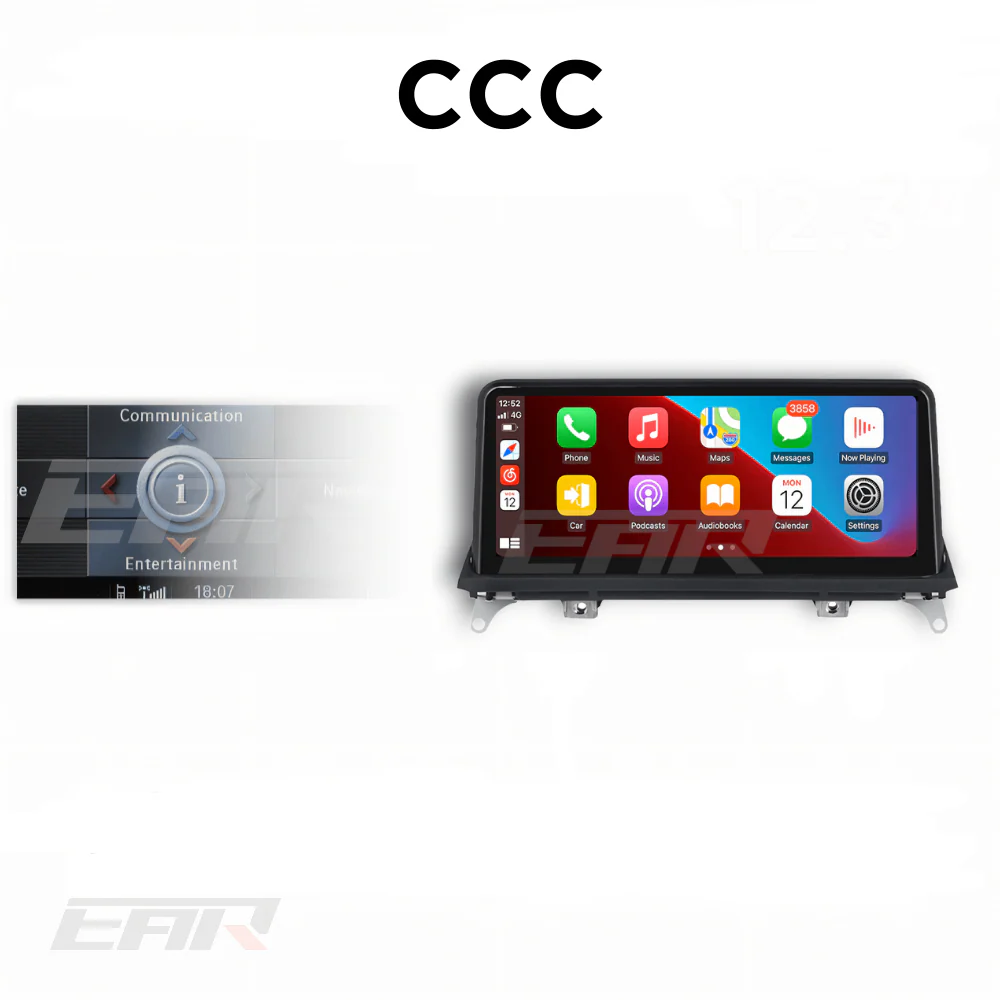 BMW iDrive 8 Android 13.0 X5 & X6 (E70/E71) Multimedia 10.25"/12.3" Touchscreen Display + Built-In Wireless Carplay & Android Auto | 2007 - 2014 | LHD/RHD - Image 7