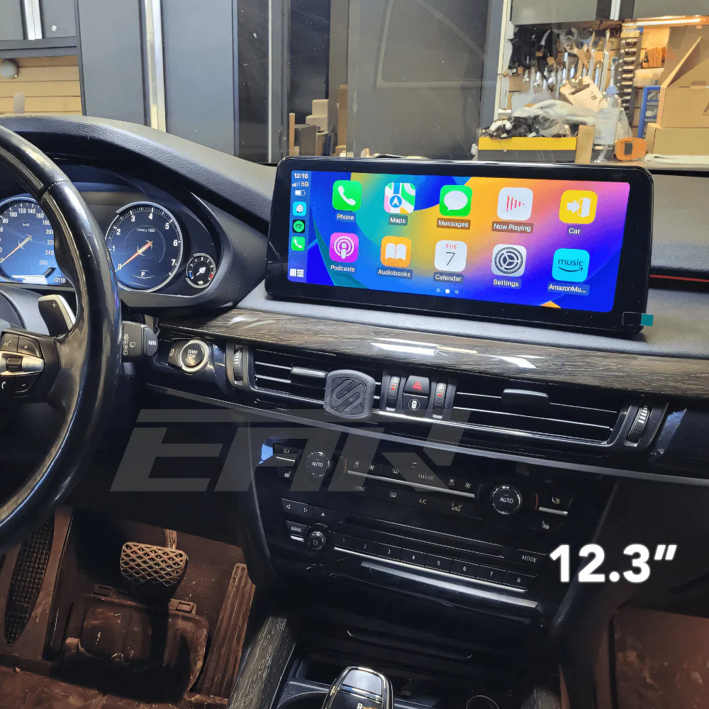 BMW iDrive 8 Android 13.0 X5 & X6 (F15/F16/F85/F86) Multimedia 10.25"/12.3" Touchscreen Display + Built-In Wireless Carplay & Android Auto | 2014 - 2019 | LHD/RHD - Image 4