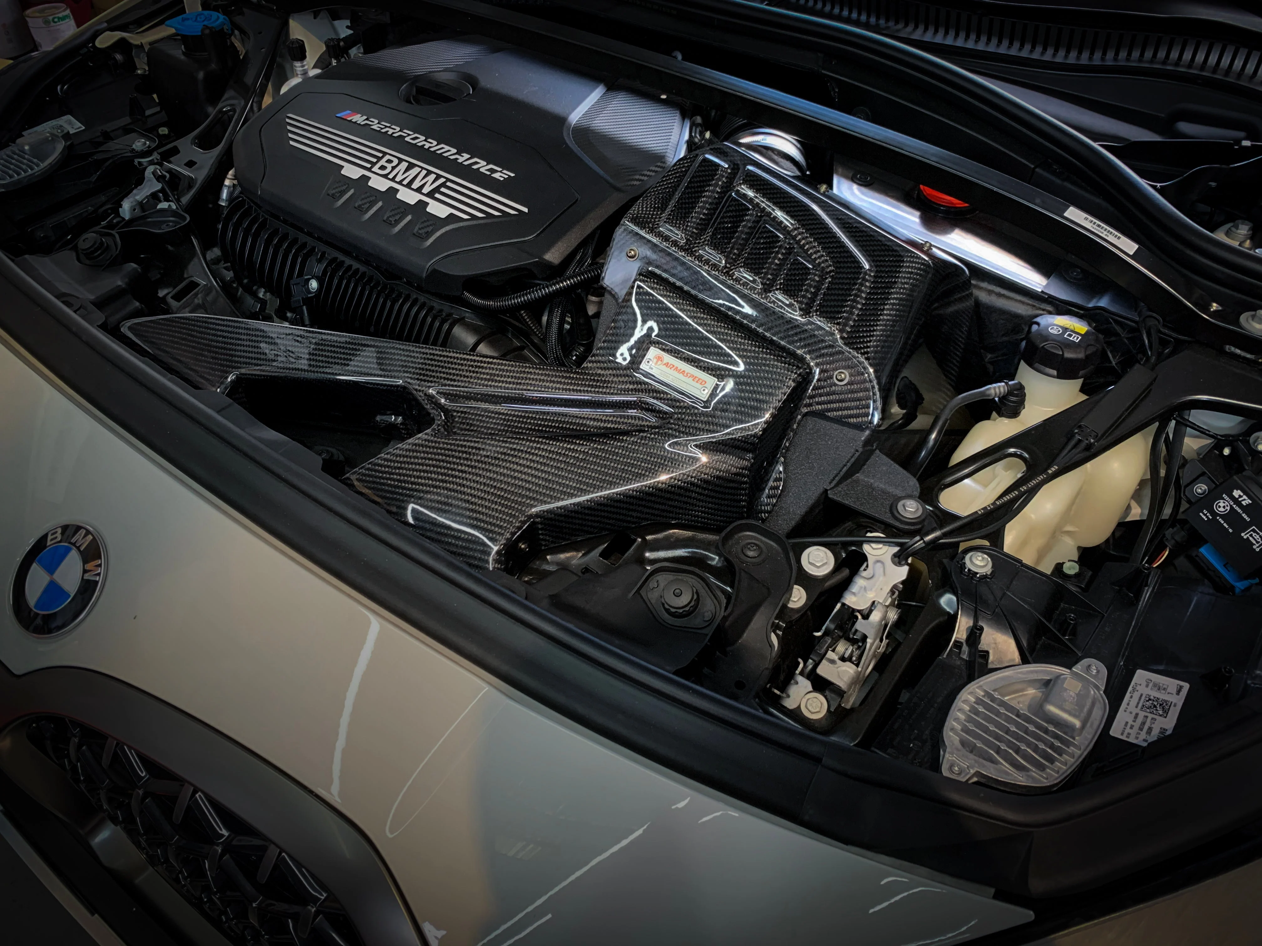 ARMASPEED BMW M135i | F40 | Carbon Fiber Cold Air Intake - Image 4