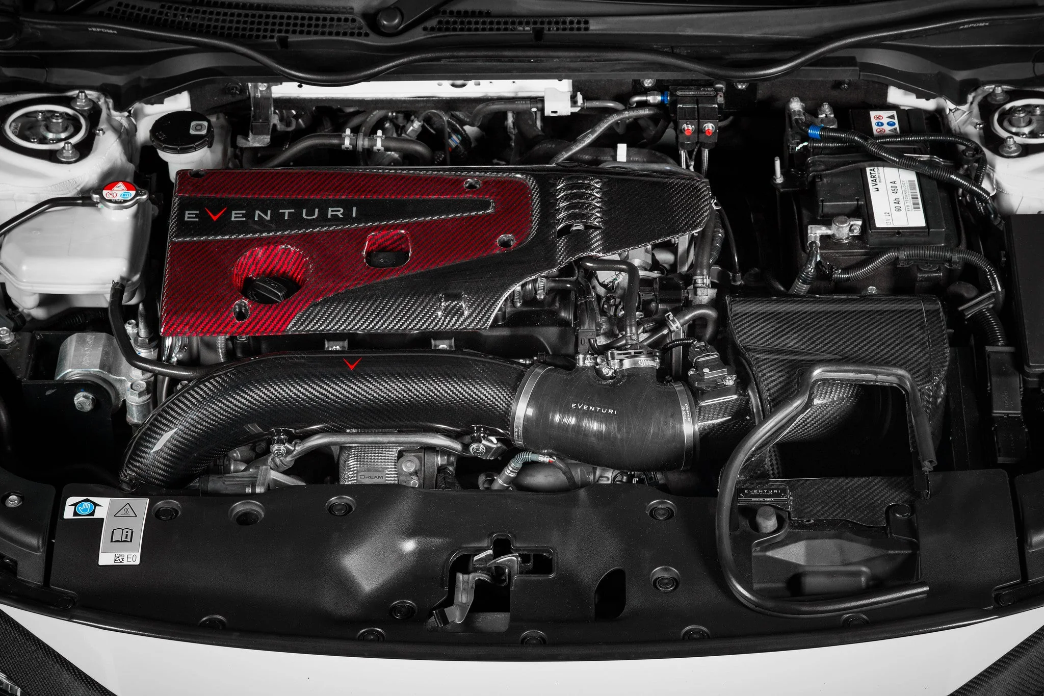 Eventuri Honda Civic Type R | FK8 | Carbon Turbo Tube Package (With V2 MAF Tube) - Image 3