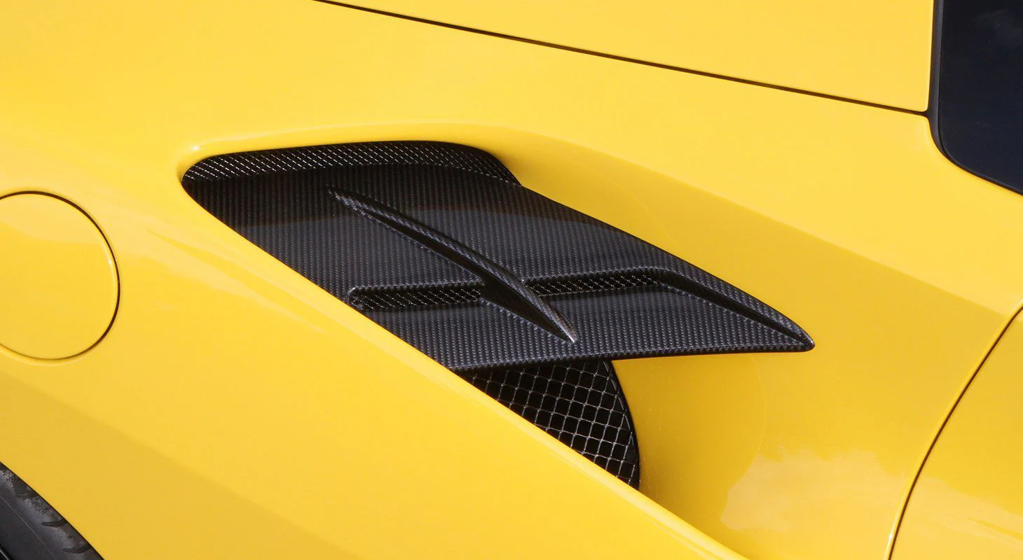Ferrari 488 Spider/GTB | Novitec N-Largo Carbon Sidewall Air-Guides - Image 2