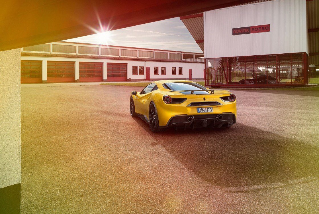 Ferrari 488 Spider/GTB | Novitec Rear Center Air-Outlet - Image 7
