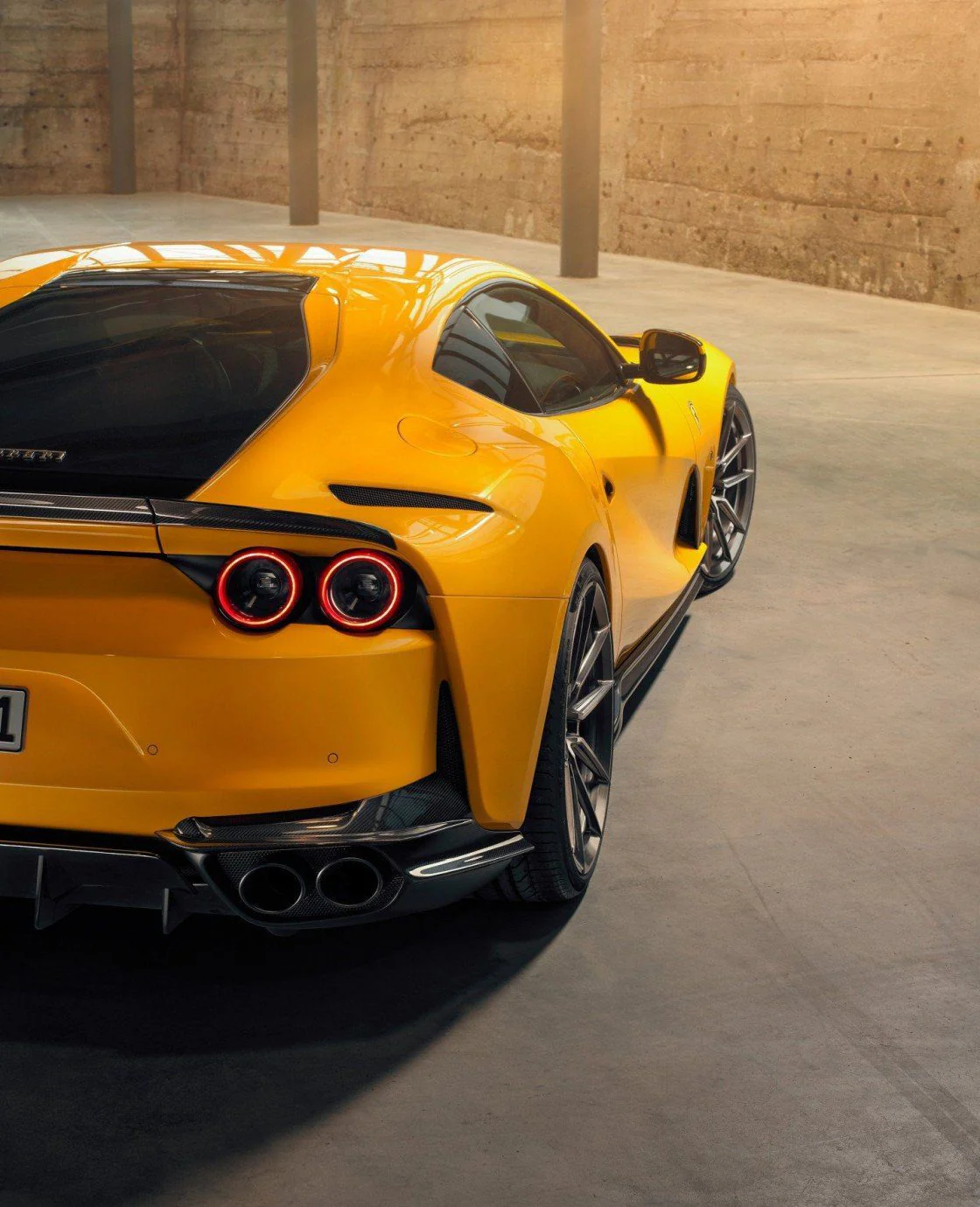 Ferrari 812 Superfast | Novitec N-Largo Carbon Rear Diffuser - Image 2