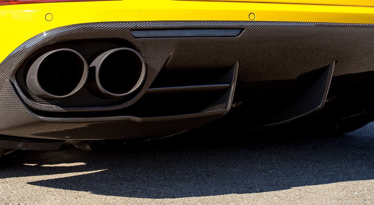 Ferrari California T | Novitec Carbon Rear Diffuser Fins - Image 2