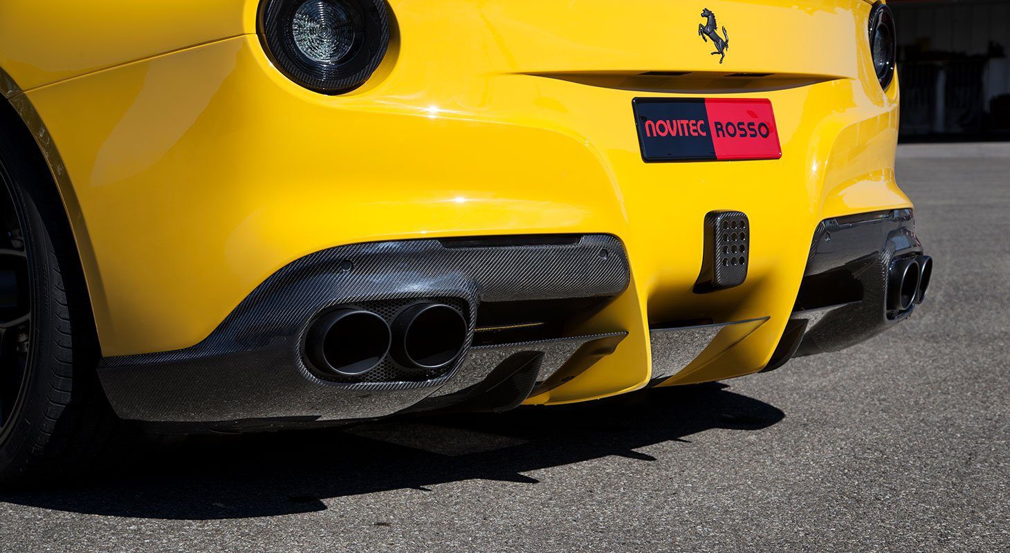 Ferrari F12 Berlinetta | Novitec Carbon Rear Bumper Attachments - Image 2