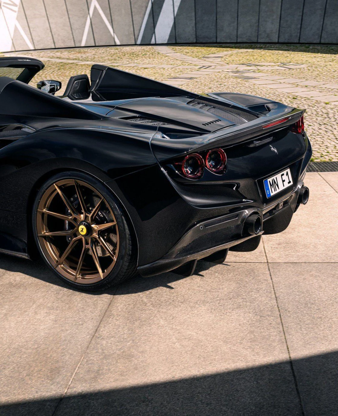 Ferrari F8 Tributo/Spider | Novitec Rear Spoiler Lip - Image 3