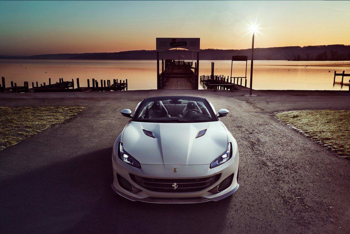 Ferrari Portofino | Novitec Carbon Front Spoiler Lip - Image 3